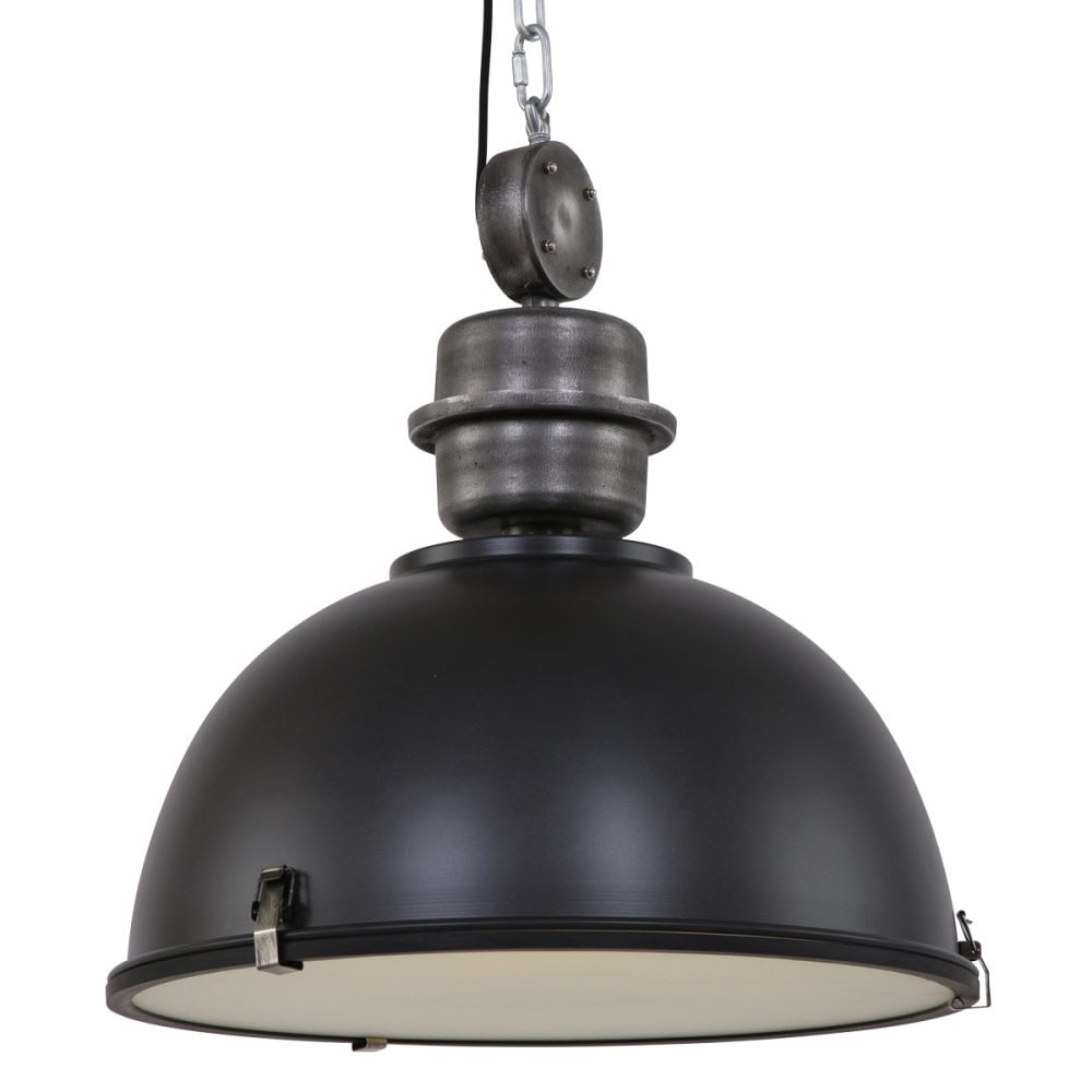 Steinhauer hanglamp bikkelxxl – 1 lichts – 52x 153 cm – zwart