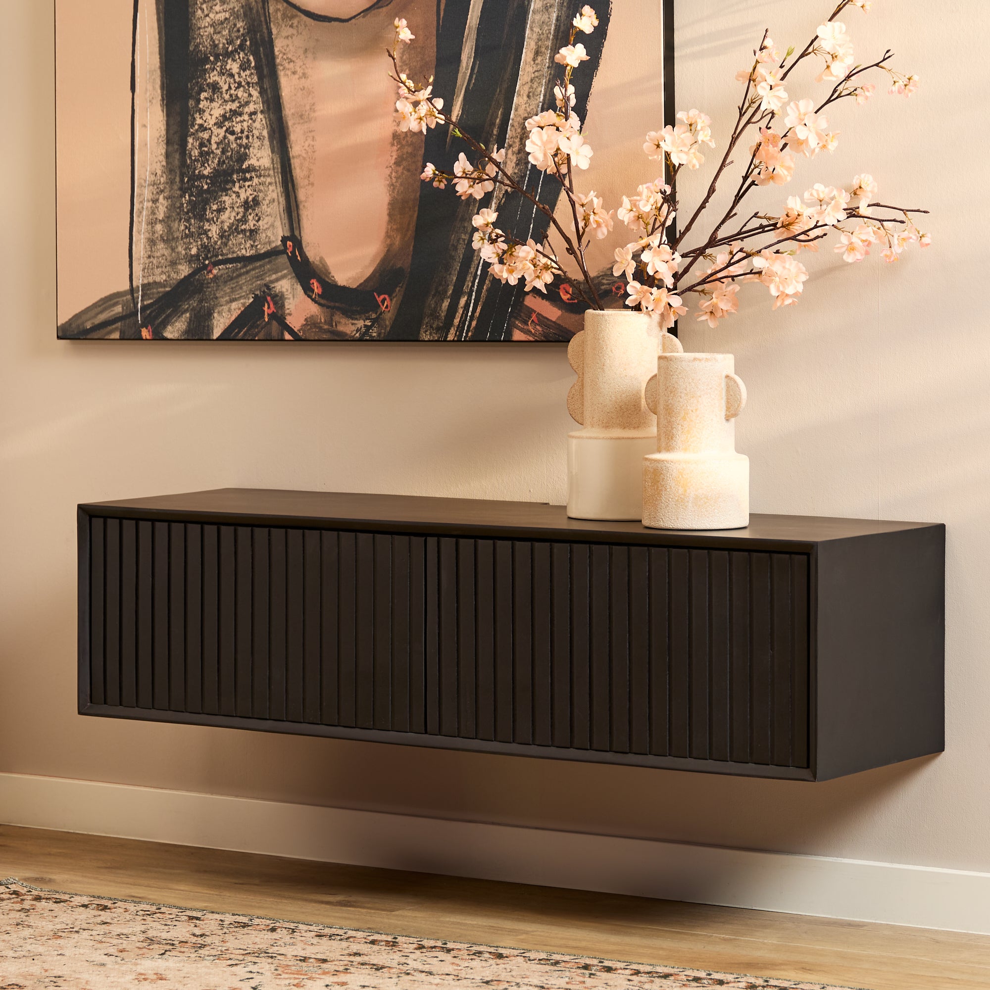 Starfurn tv meubel Madison – zwart – 35x120x30cm