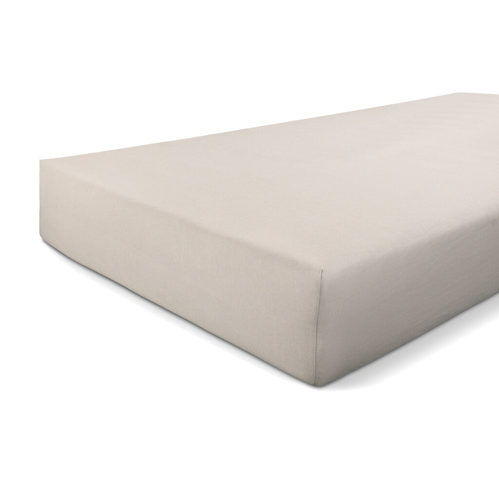 Walra – Hoeslaken Jersey – 80×200/210 cm – Zand