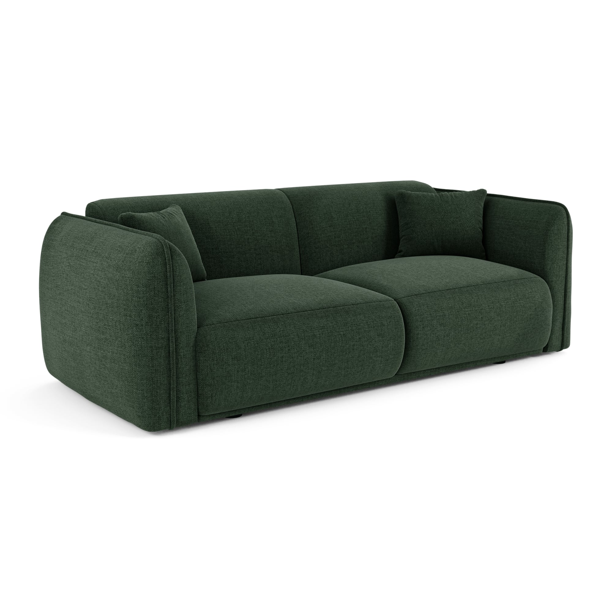 Premium Interiors – 3-zitsbank LUSH – zacht aanvoelende geweven stof k