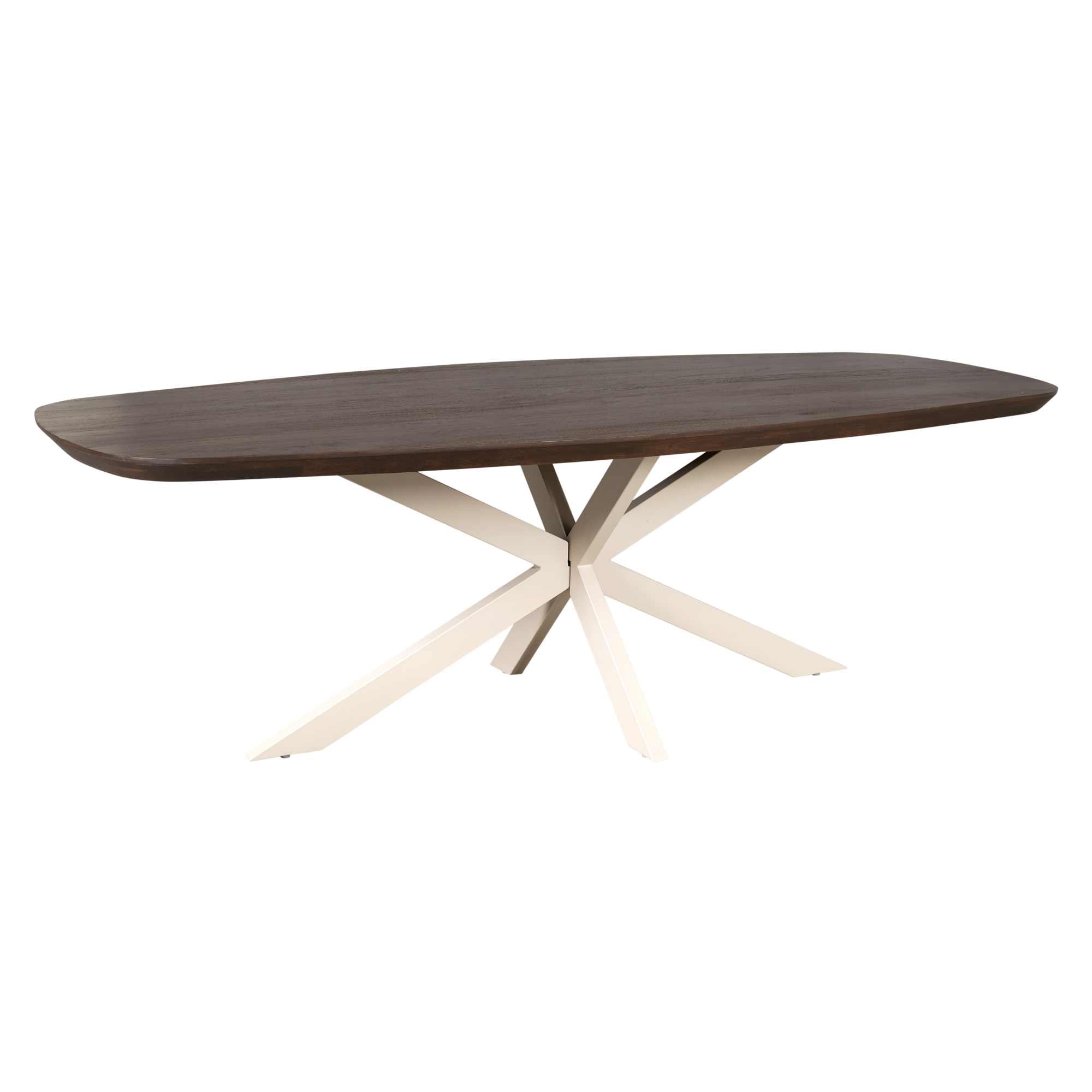 Starfurn eettafel Madison – bruin – 110x240x76cm