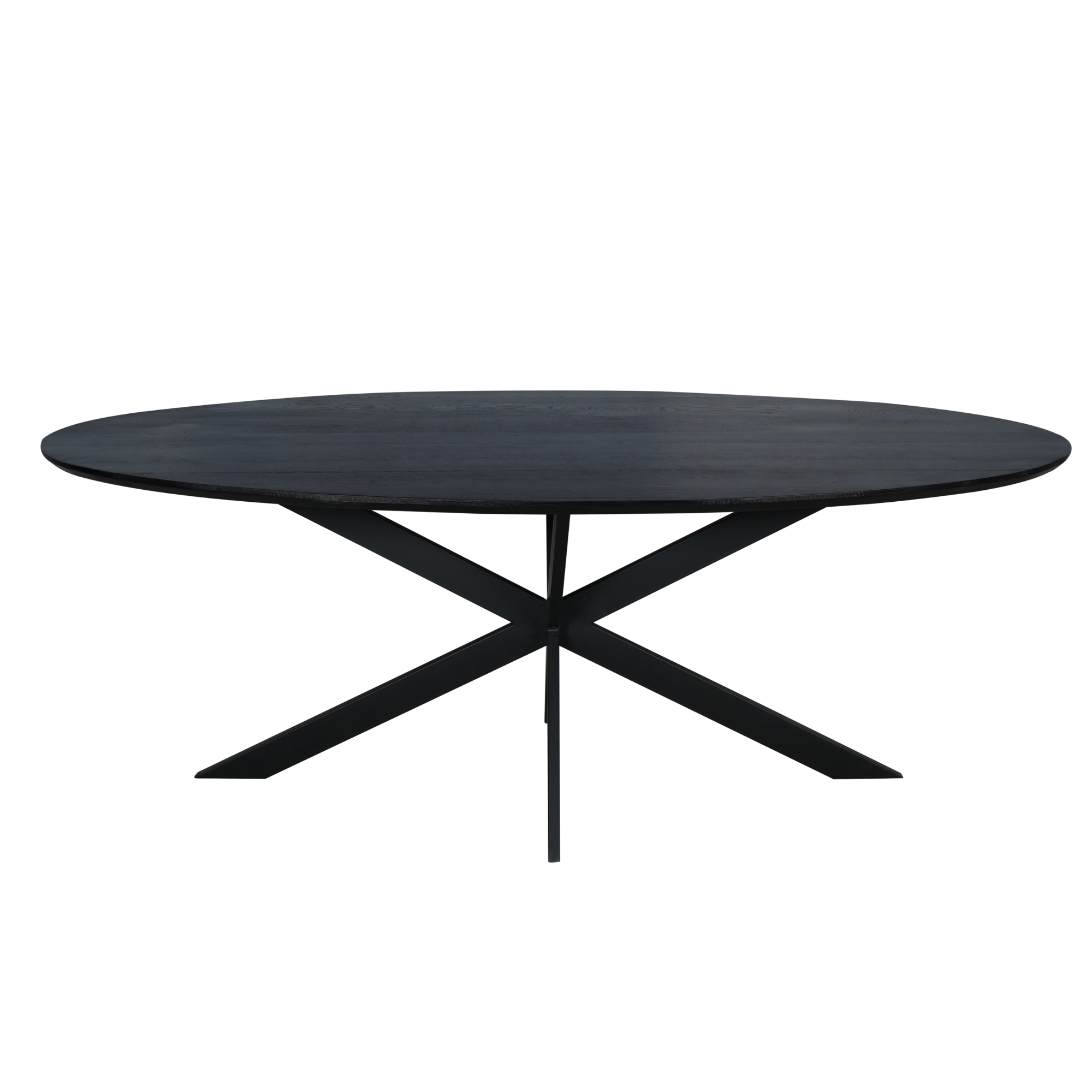 Starfurn eettafel Ferris – zwart – 100x210x76cm