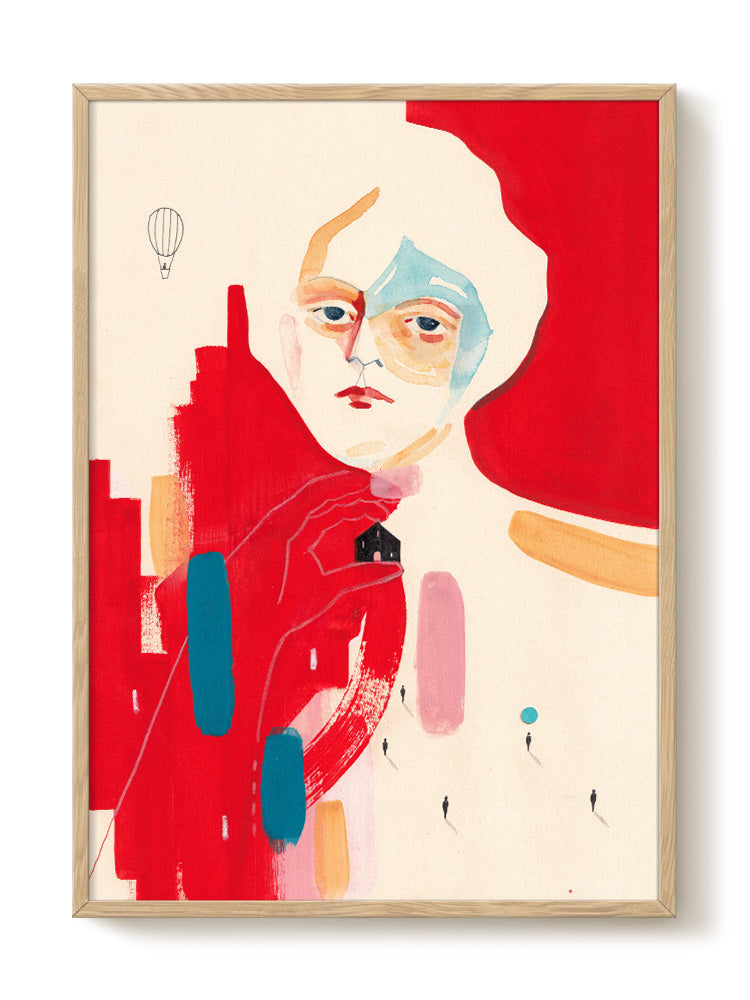 Ángel Hernández – Come A Little Closer – PSTR studio Kunst Poster