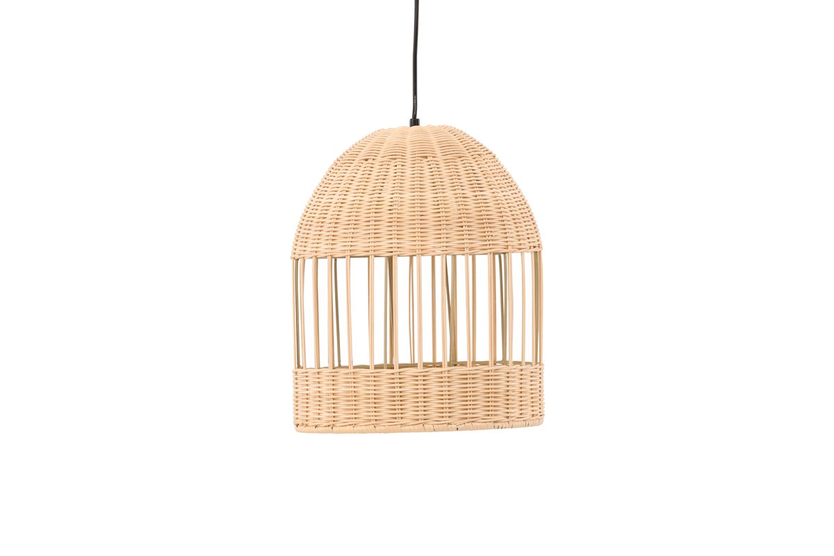Rebellenclub Hanglamp Cortona – ø30 cm – Naturel Rattan