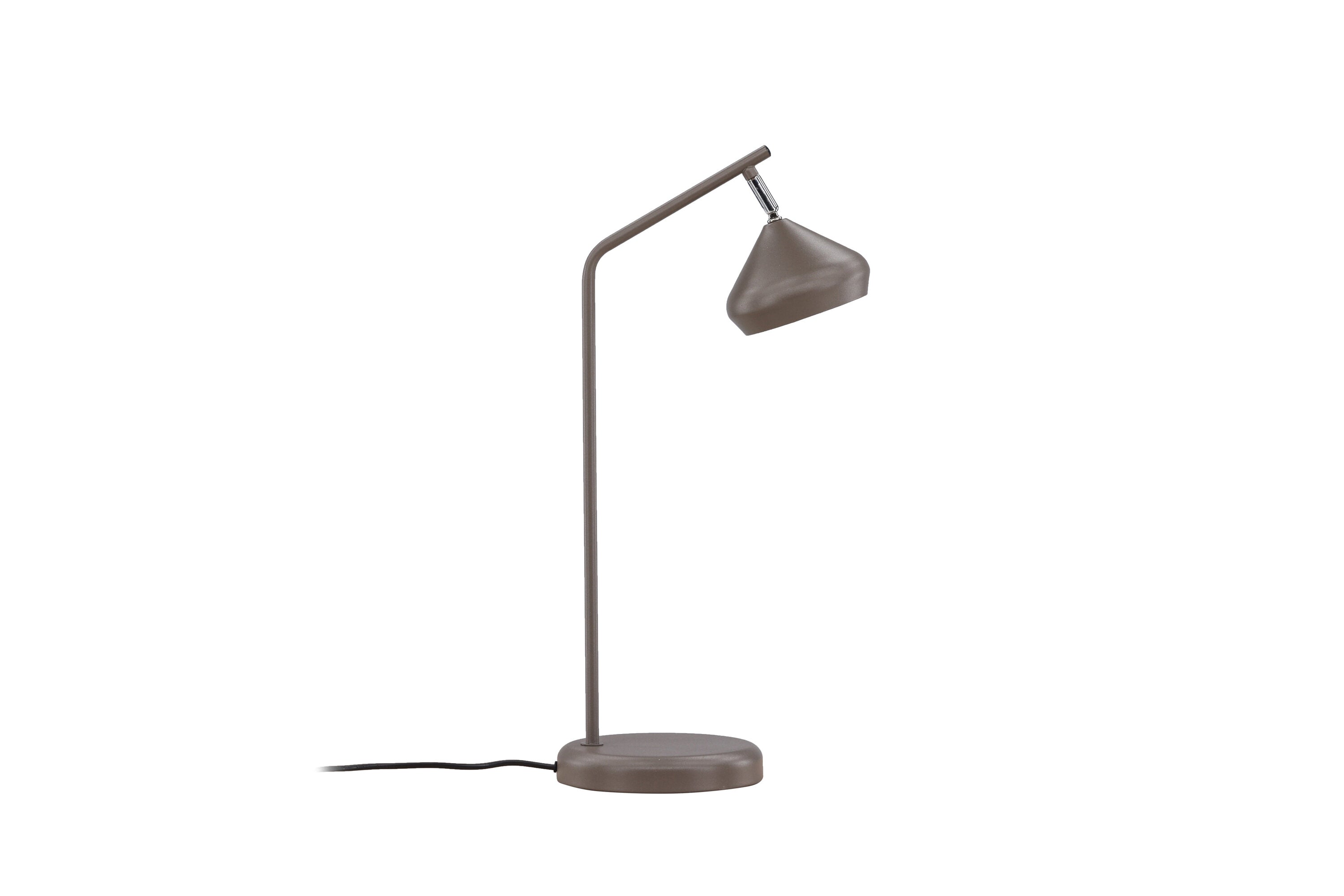 Rebellenclub Tafellamp Kanti – mokka – Ø 18 cm