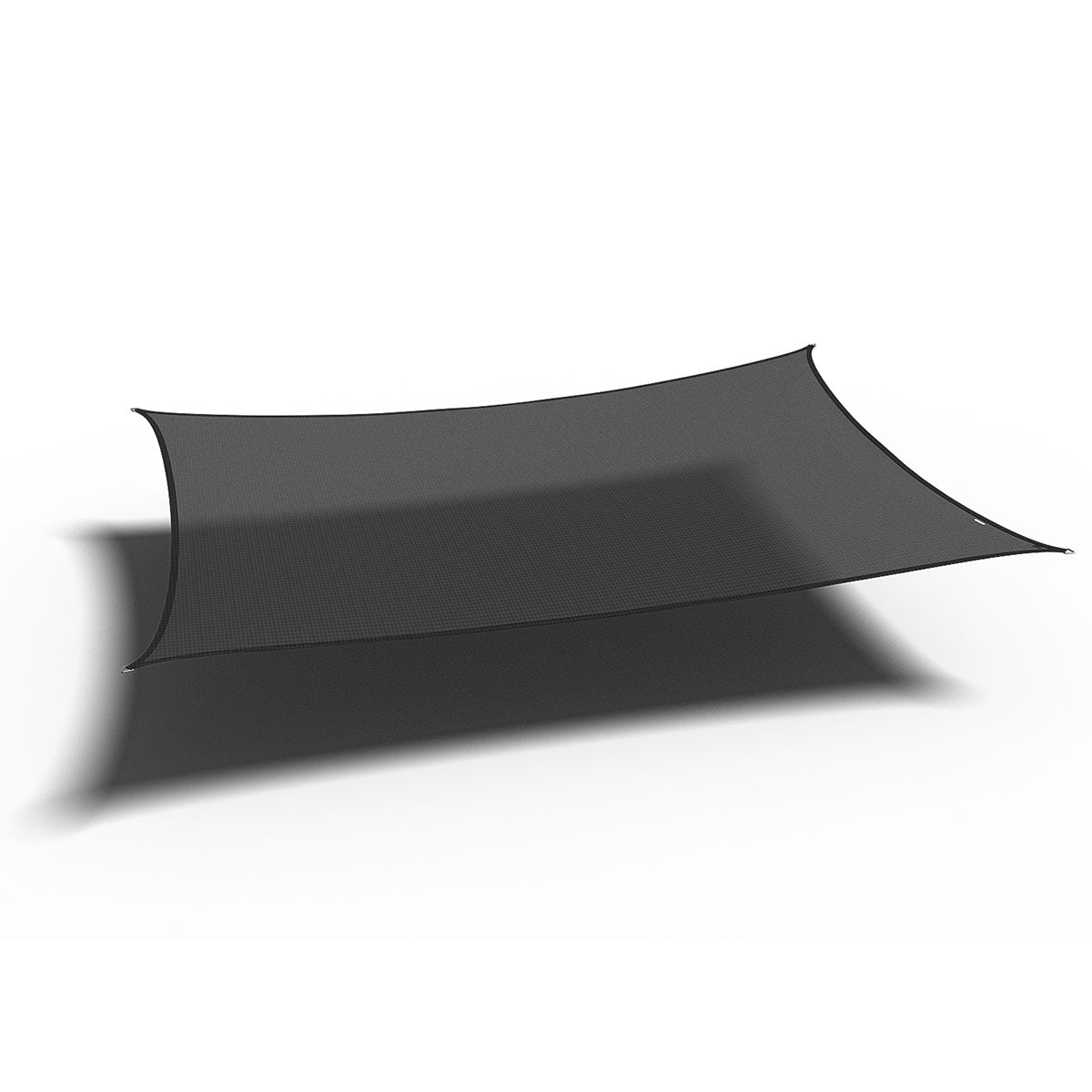 Platinum schaduwdoek Coolfit rechthoek zwart 5.0×3.0 m