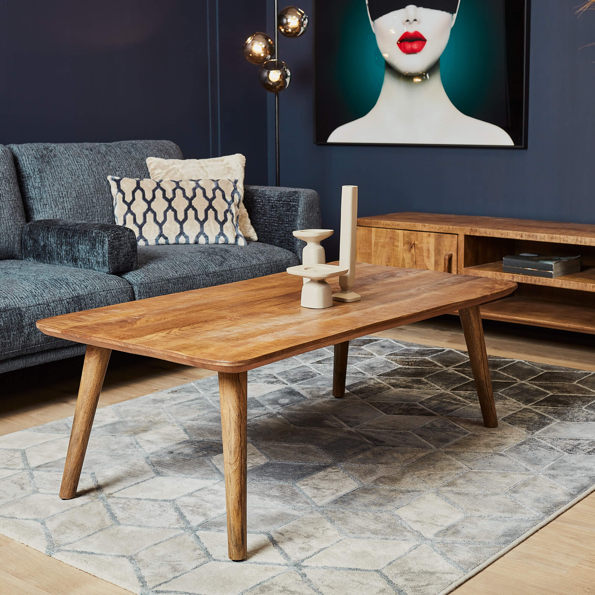 Starfurn salontafel Omaha – bruin – 70x130x180cm