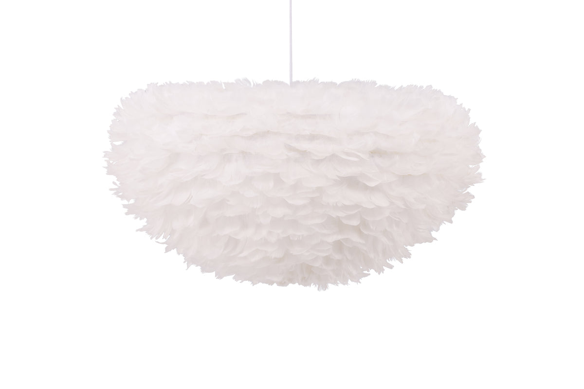 Rebellenclub Hanglamp Rora 75ø – wit – Ø 75 cm