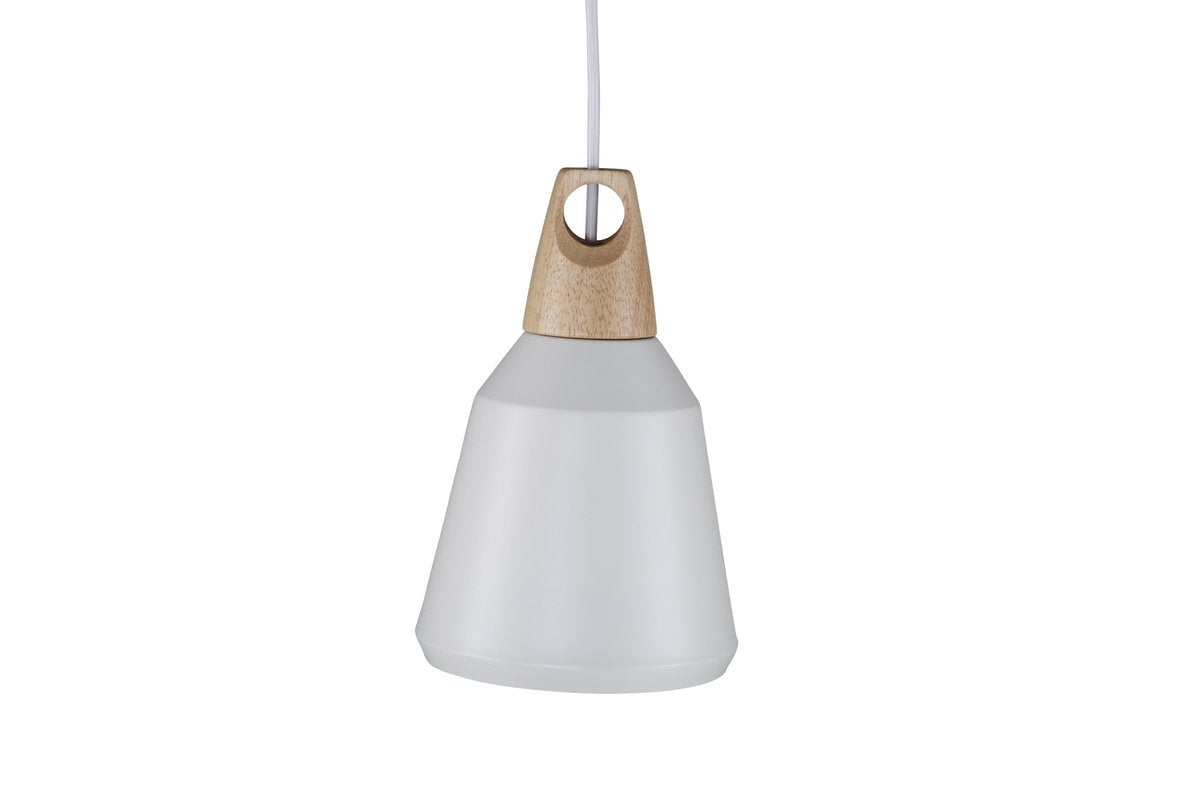 Rebellenclub Hanglamp Lion – wit – Ø 16 cm