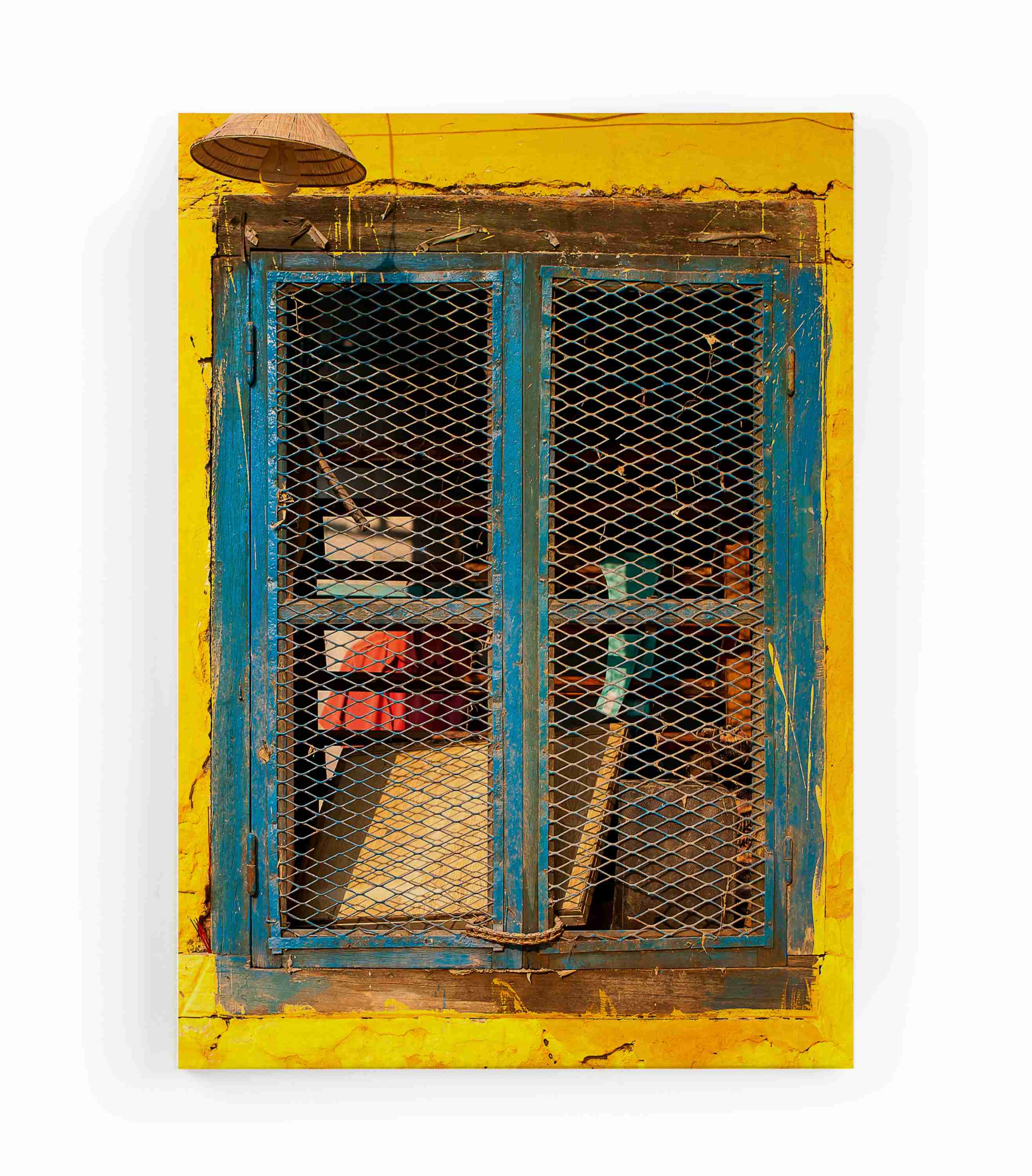 Canvas 60×40 Afdruk Geel Raam