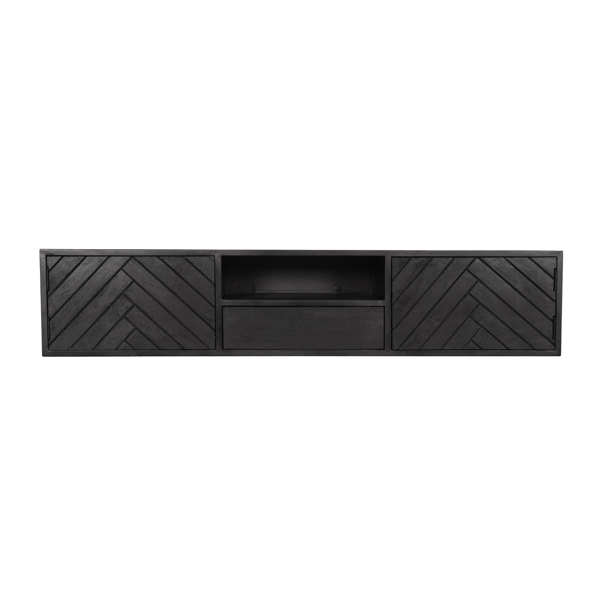 Starfurn tv meubel New York – zwart – 35x160x33cm
