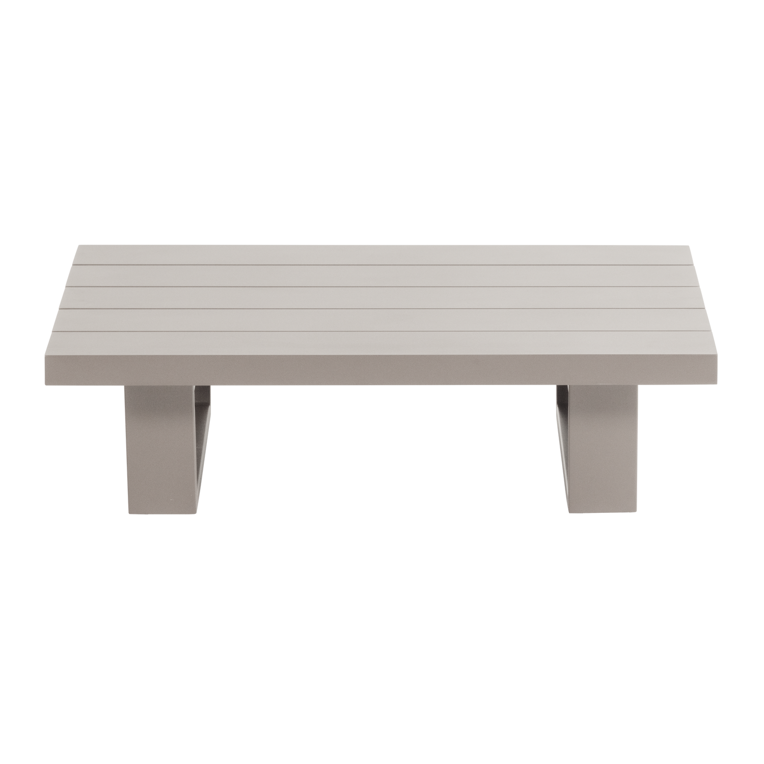 WOOOD salontafel tuin Bear – Aluminium – Zand – 25x87x87