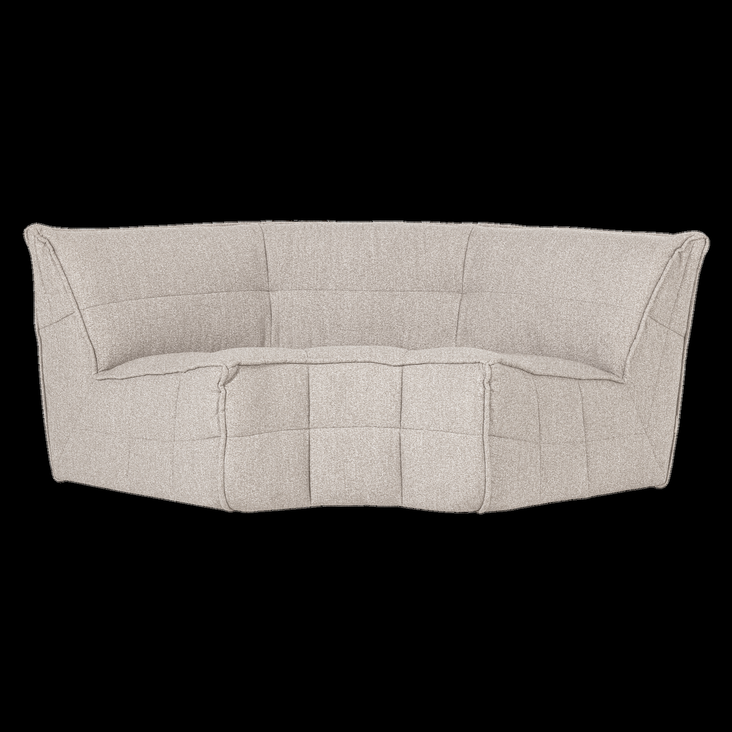 vtwonen hoekelement Cluster – Bouclé – Zand/Beige – 81x205x94