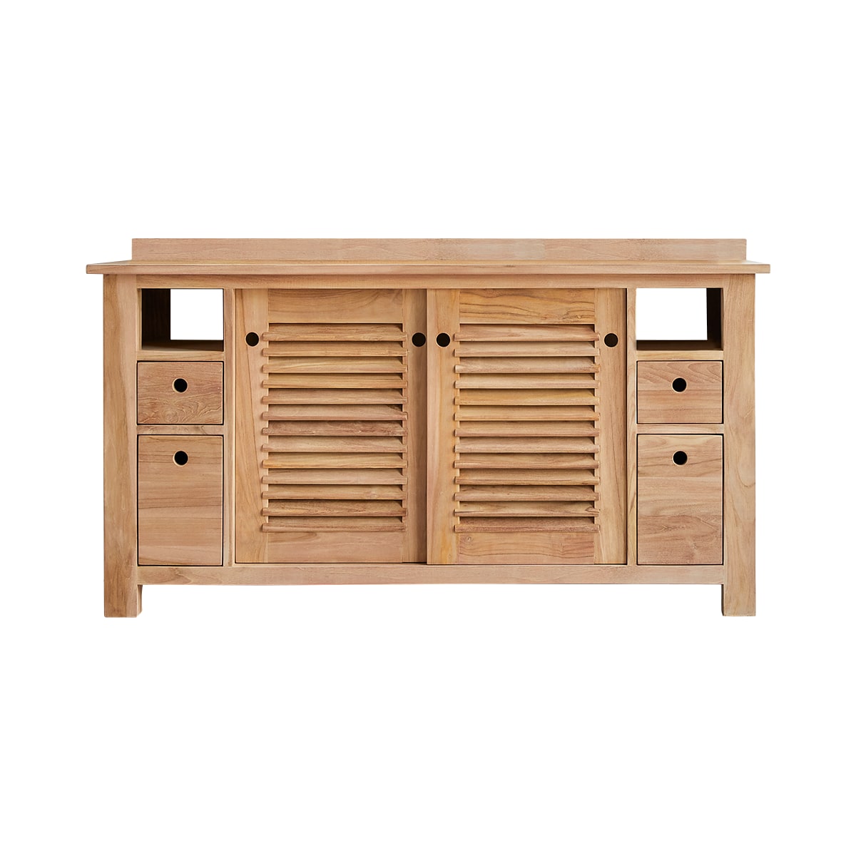 Tikamoon Opbergmeubel in massief teak 95 cm – Naturel