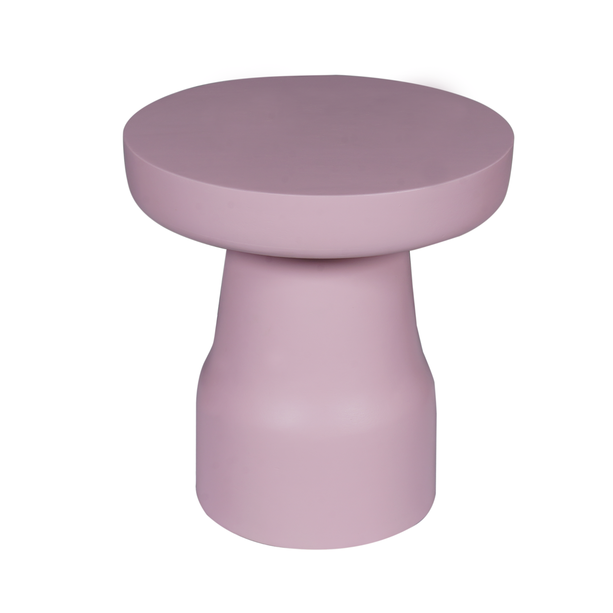 Starfurn bijzettafel Drum – roze – 40x40x42cm