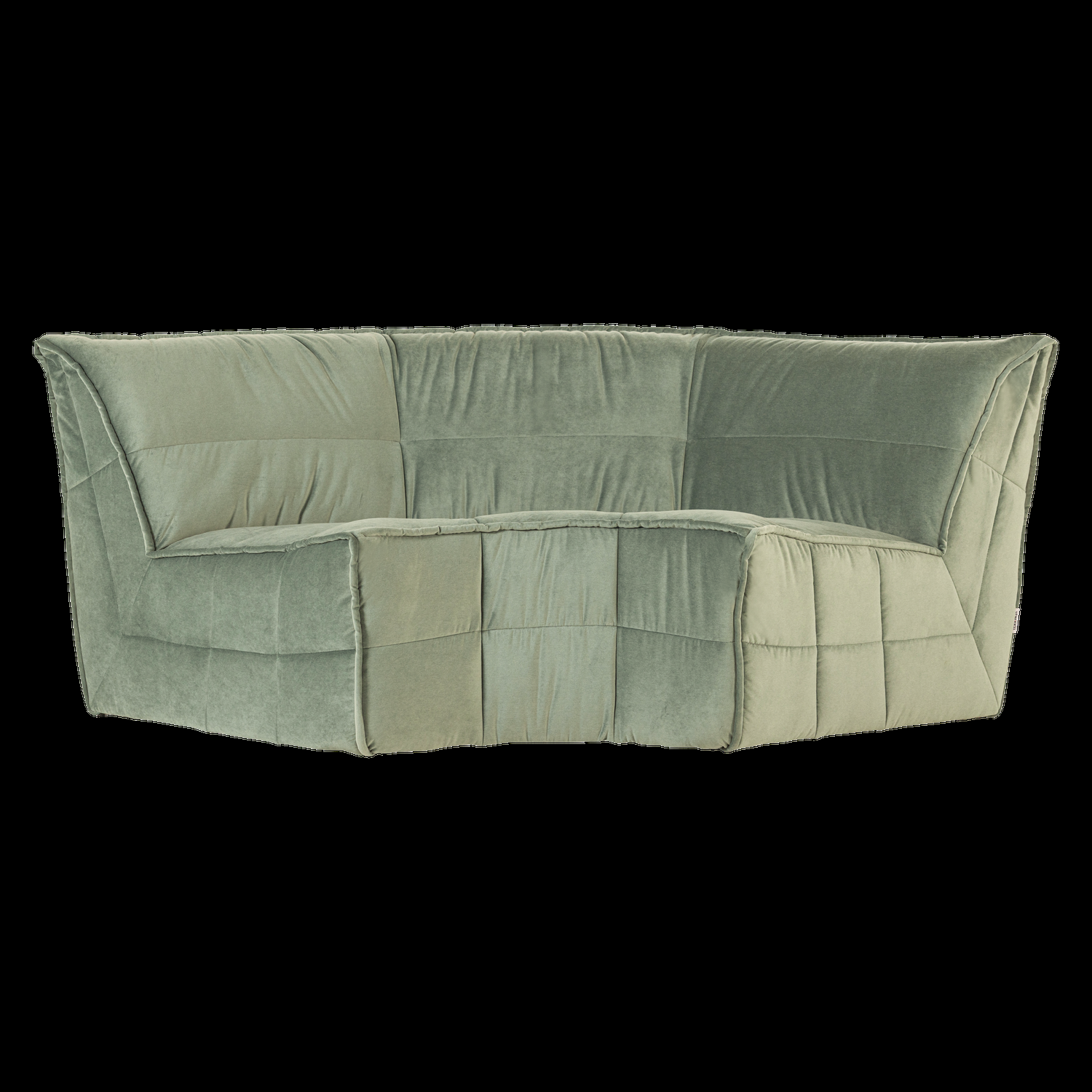 vtwonen hoekelement Cluster – Velvet – Pistache Groen – 81x205x92