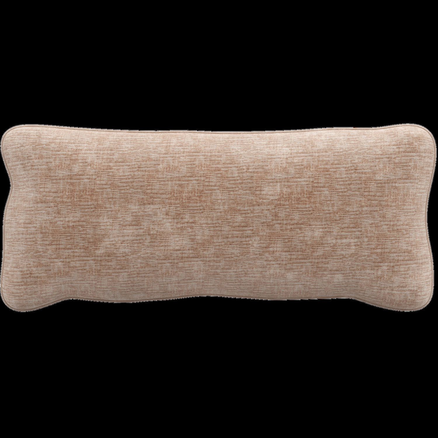 WOOOD kussen Bean – Chenille – Velvet Naturel – 30x70x10