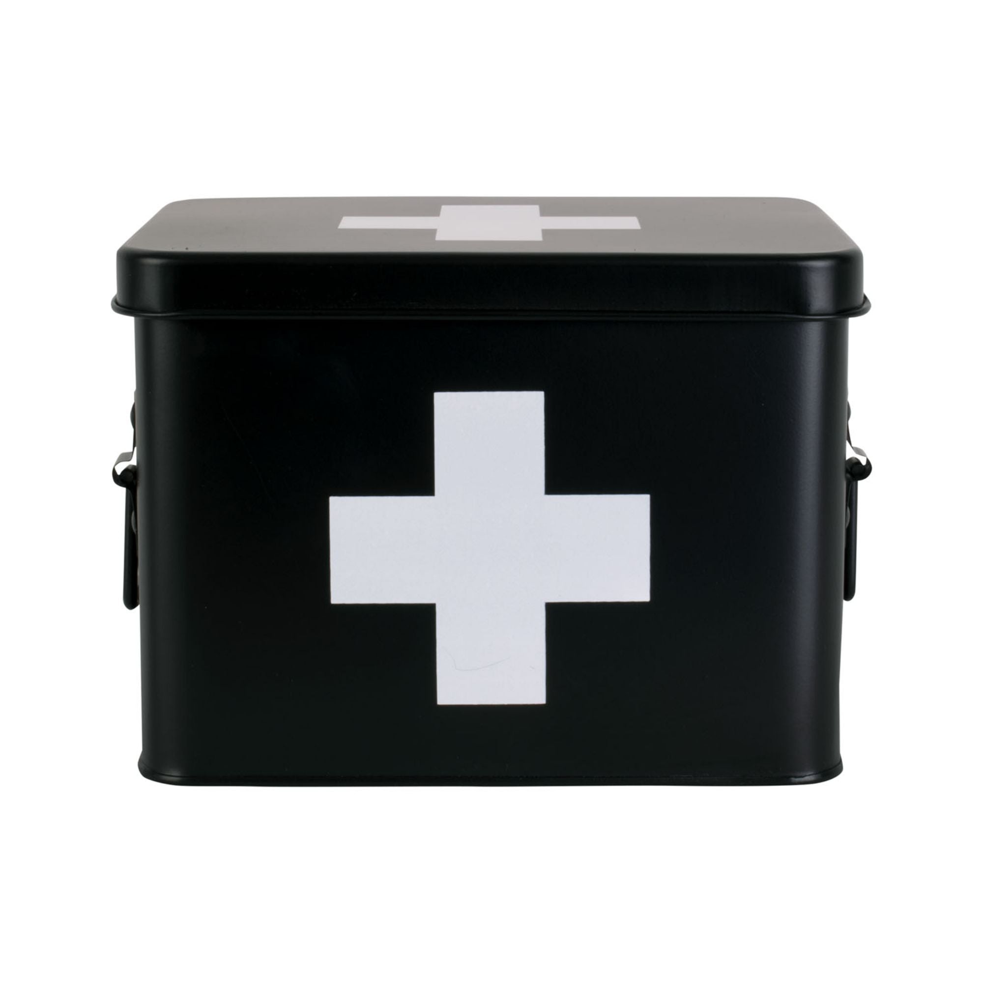 Present Time badkameraccessoire Medicine Box – zwart – 16×15.5×21.5cm