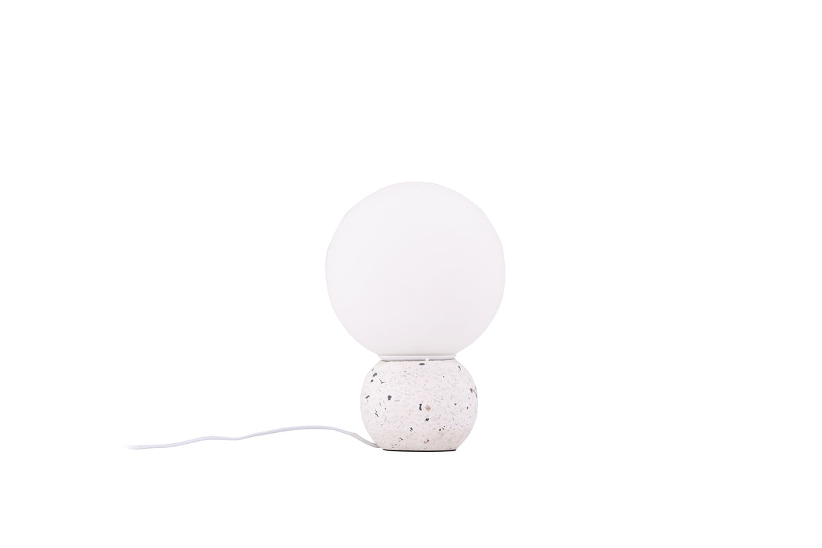 Rebellenclub Tafellamp Nica – wit – Ø 20 cm