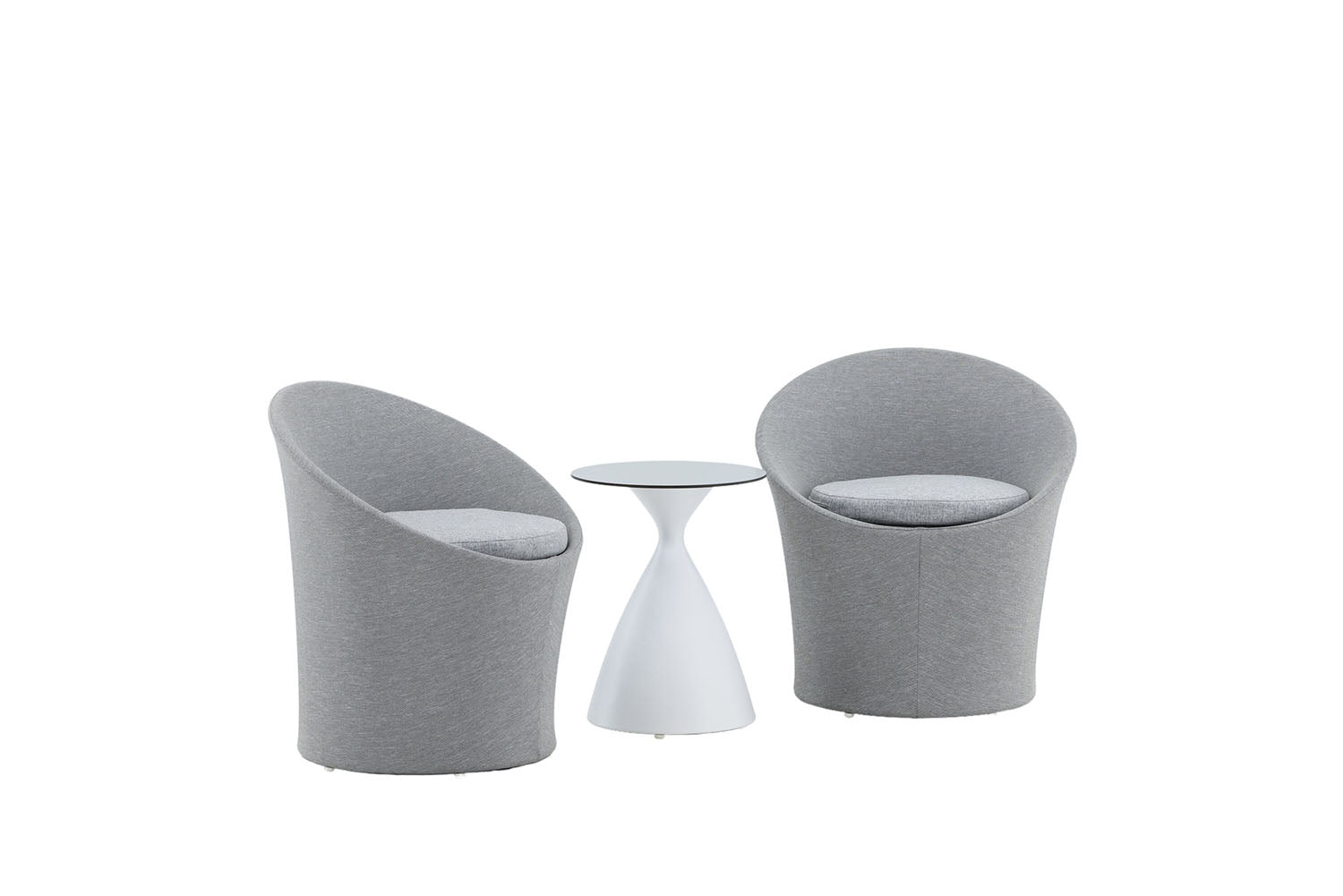 Rebellenclub Loungeset Haze – Licht Grijs