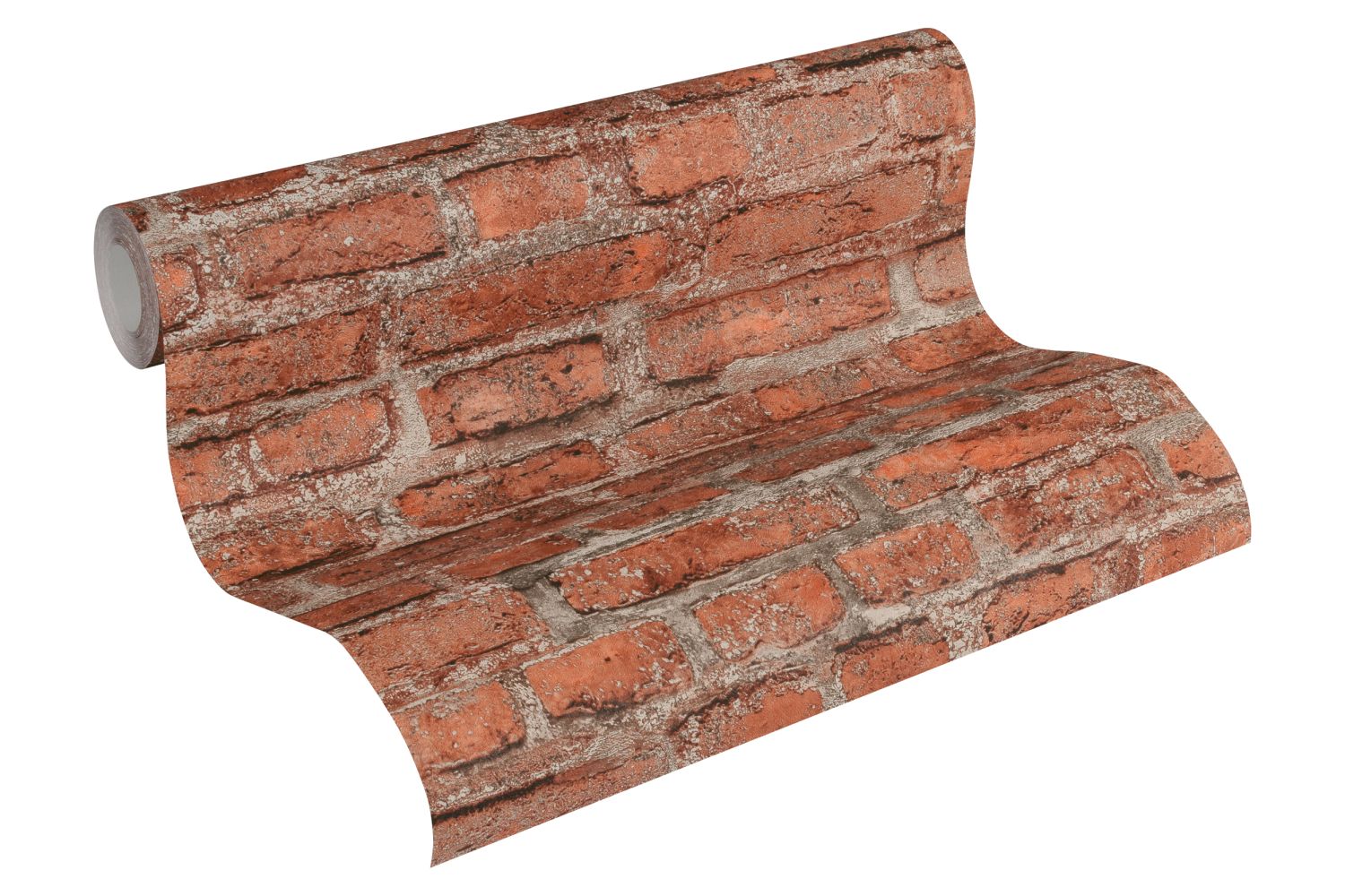 A.S. Création behang bakstenen roest bruin – 53 cm x 10.05 m – AS-3613