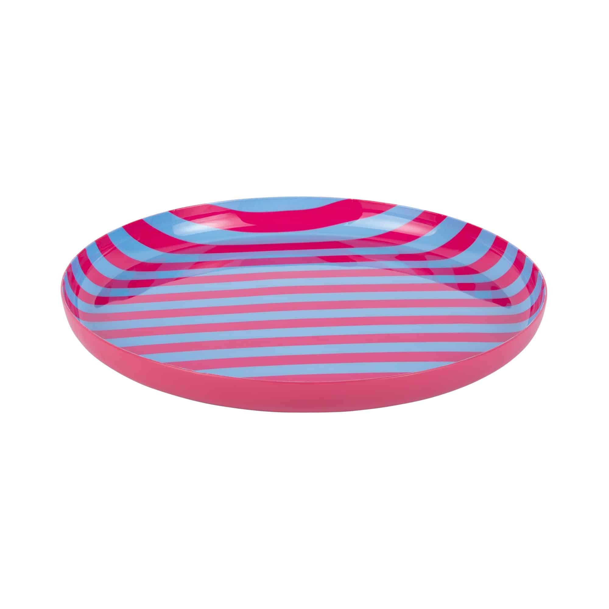 Present Time dienblad Animado Medium – roze – Ø22cm