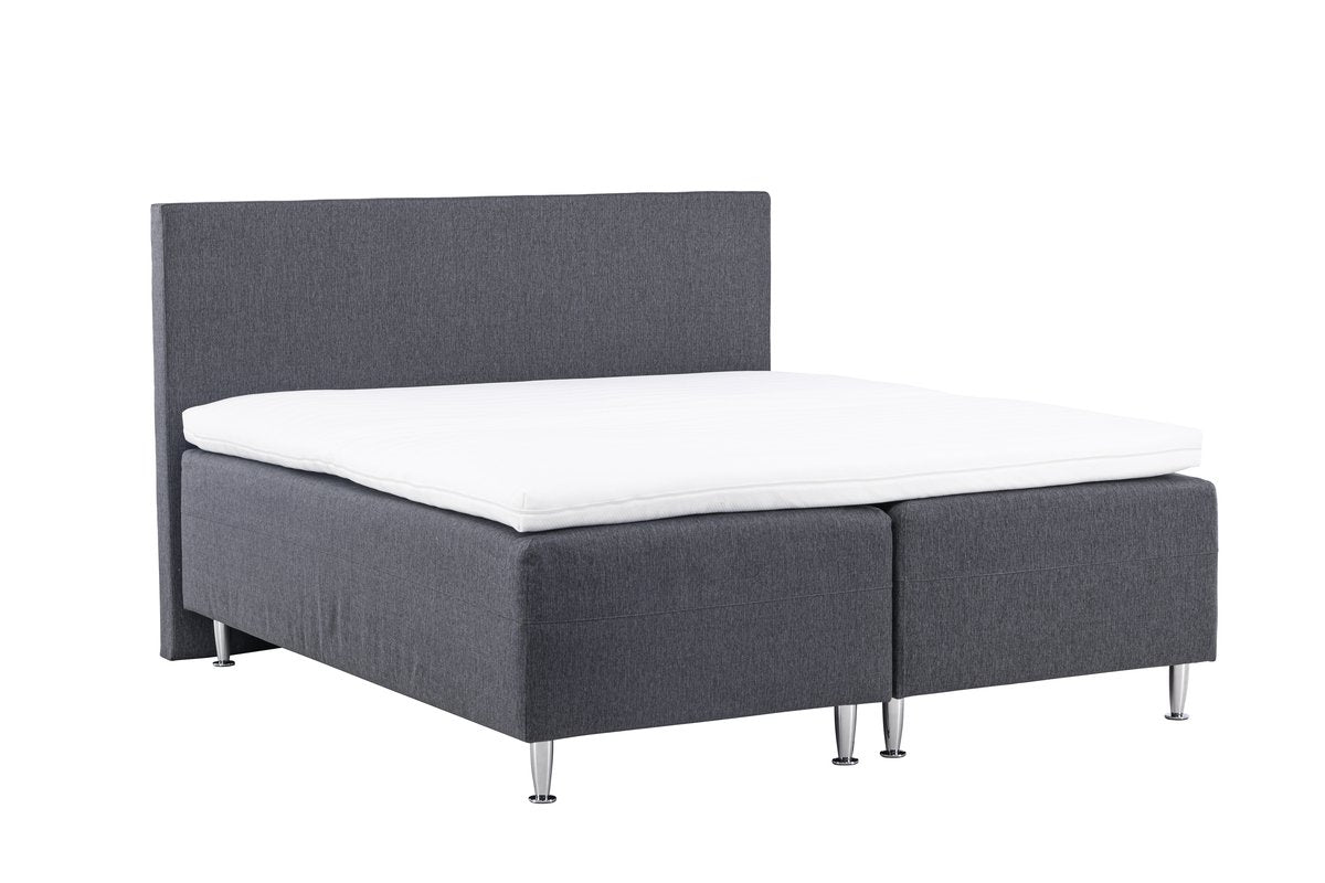 Rebellenclub Bed Inuvik – 200 x 180 cm – Donkergrijs