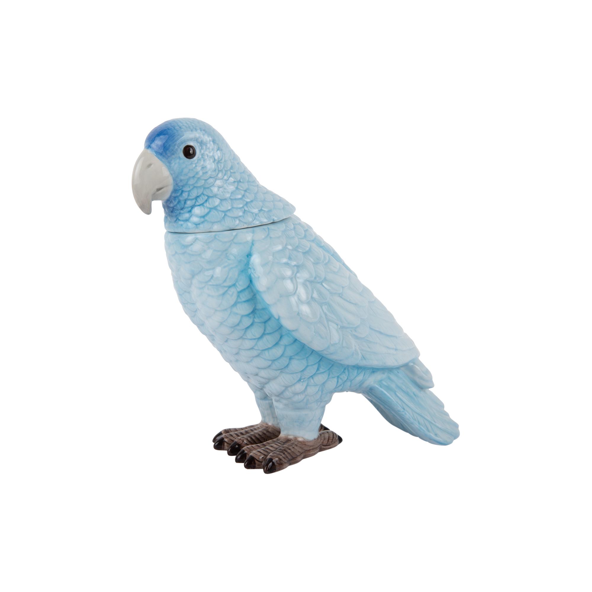 Present Time keukenaccessoire Bird – blauw – 22.5×11.8×20.7cm