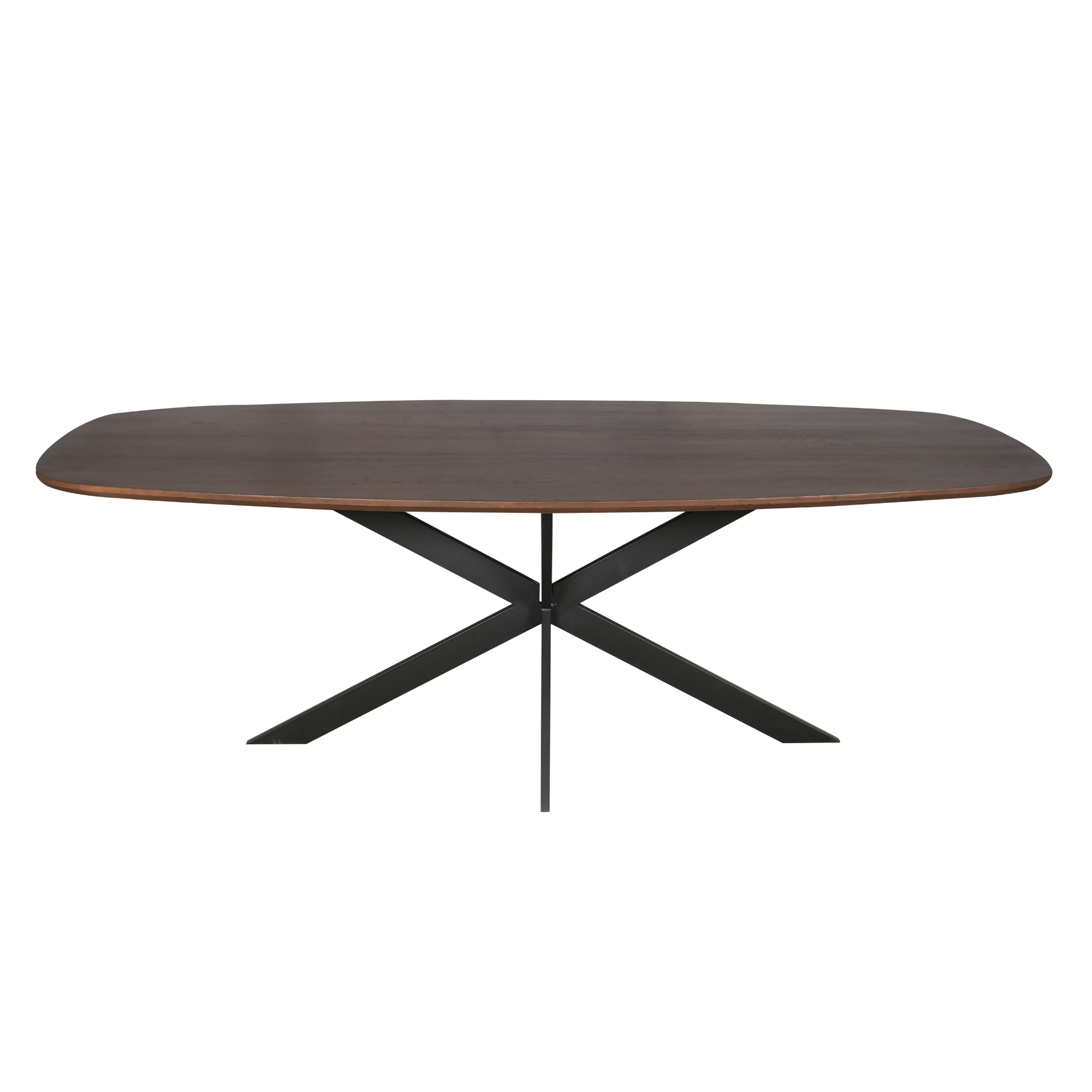 Starfurn – Eiken eettafel Ferris – Deens Ovaal 240 cm – Walnoot