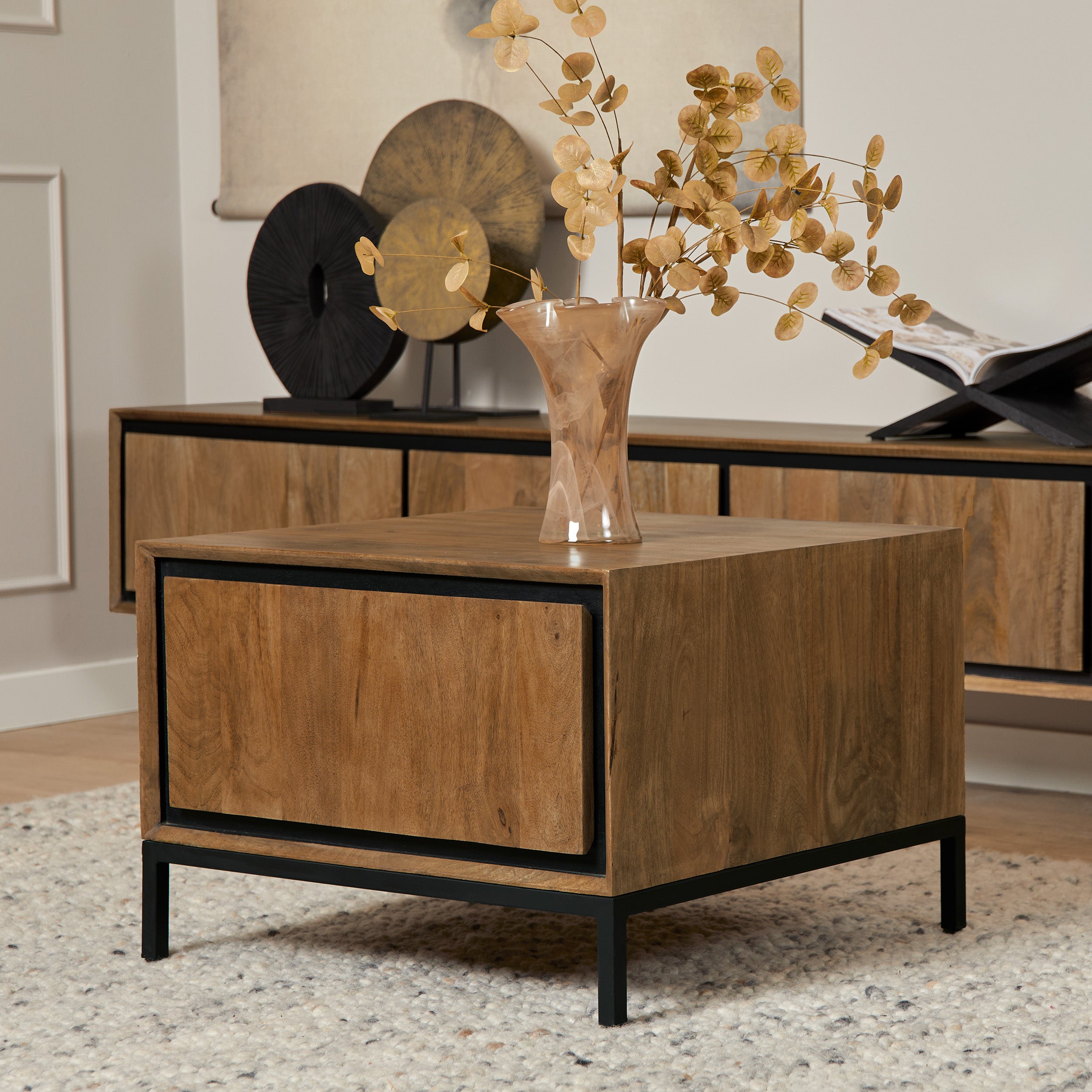 Starfurn bijzettafel RichWood – bruin – 60x60x40cm