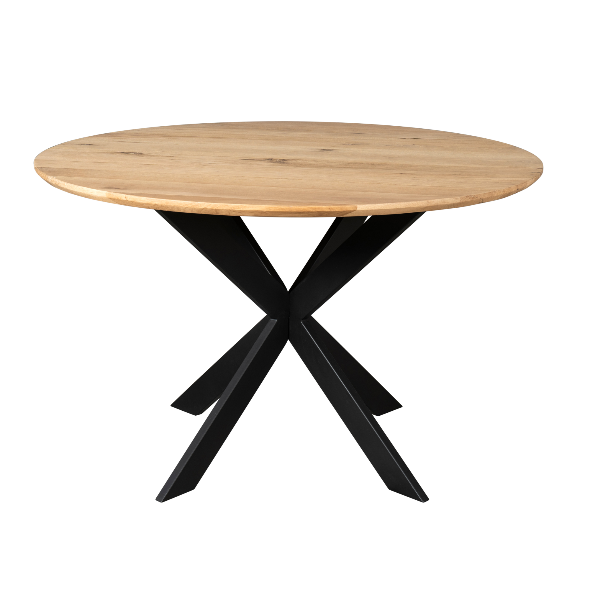 Starfurn eettafel Ferris – bruin – 150x150x76cm