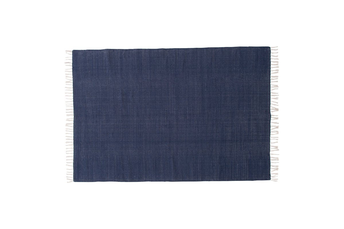 Rebellenclub Vloerkleed Kiruna – 240 x 170 cm – Blauw