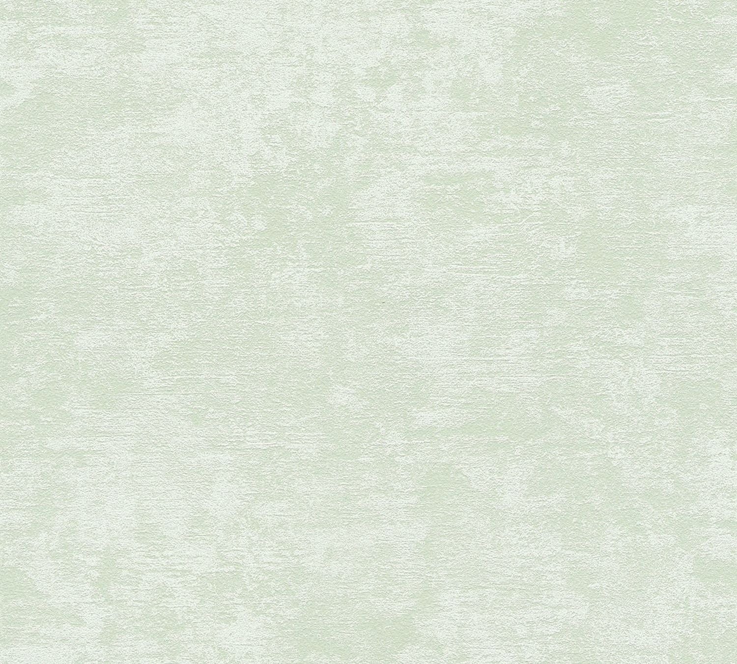 A.S. Création behang betonlook groen – 53 cm x 10.05 m – AS-378383