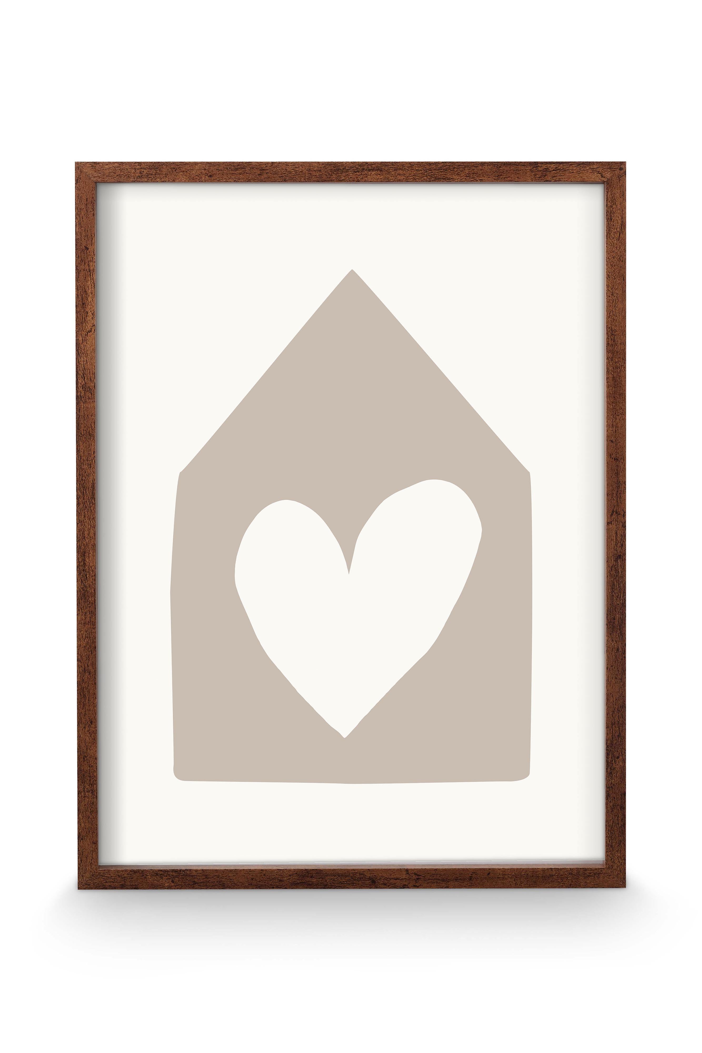 vtwonen fotolijst – hangend – bruin – hout – 41x51x2.5cm