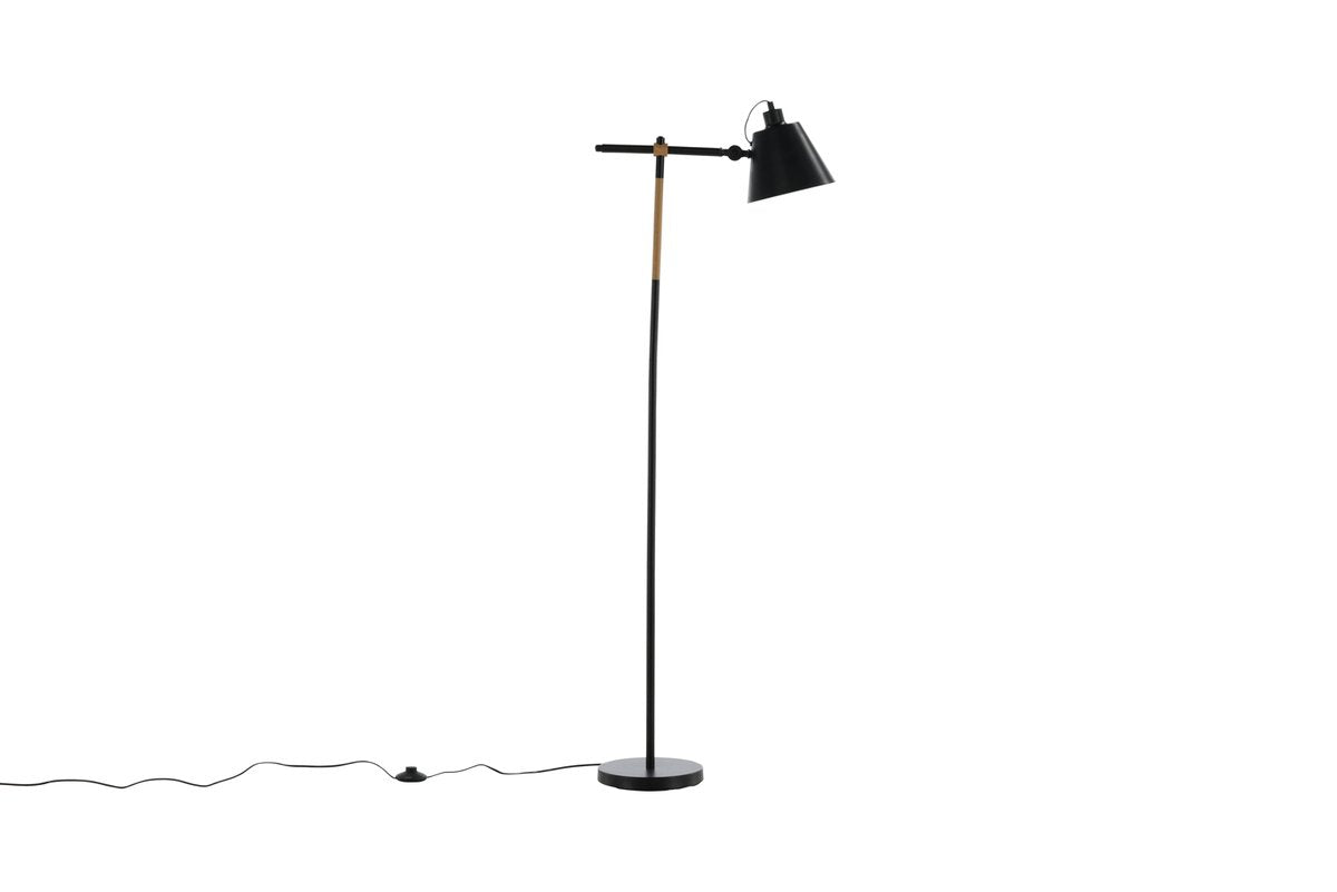 Rebellenclub Vloerlamp Picton – Zwart