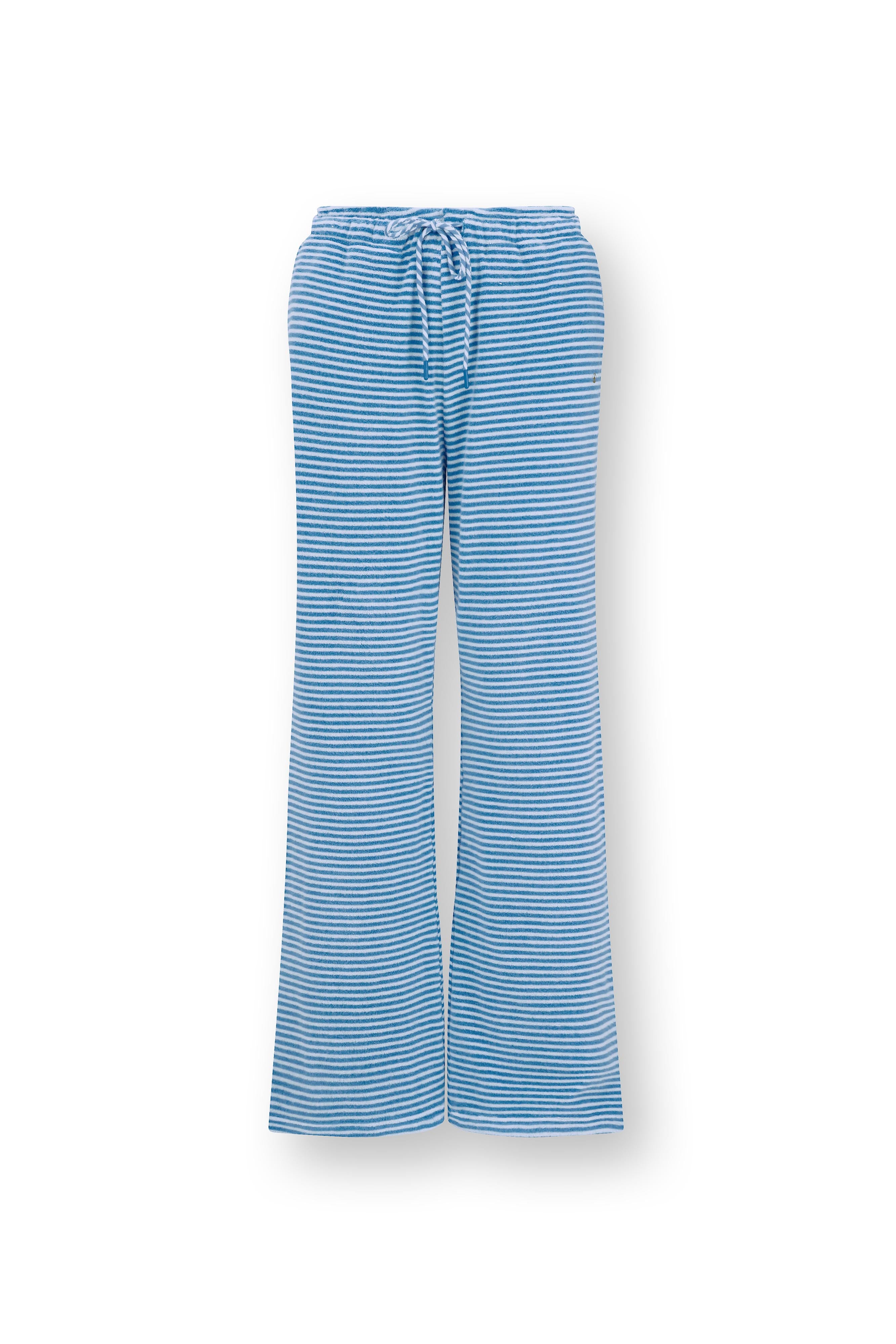 Pip Studio – Britta Pyjamabroek – Dames – Little Sumo Stripe – Blauw –