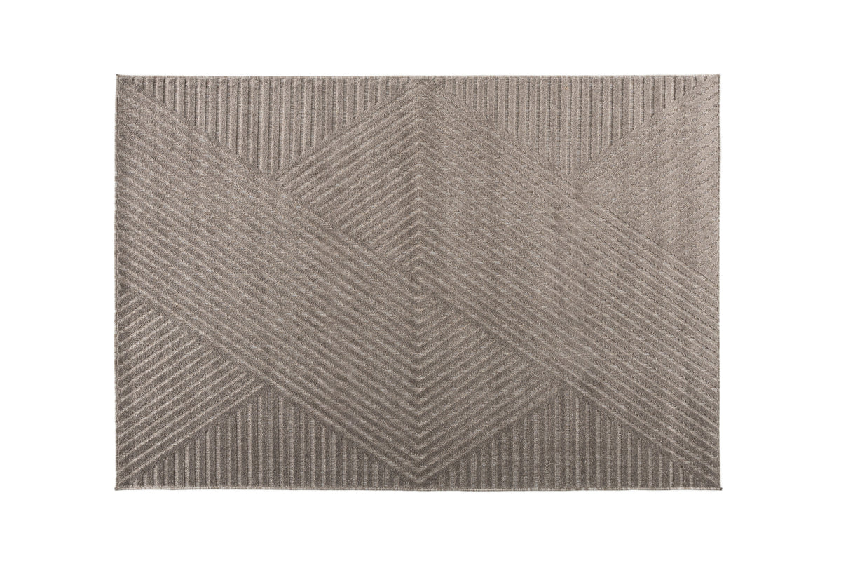 Rebellenclub Vloerkleed Monti – bruin – 290 x 200 cm