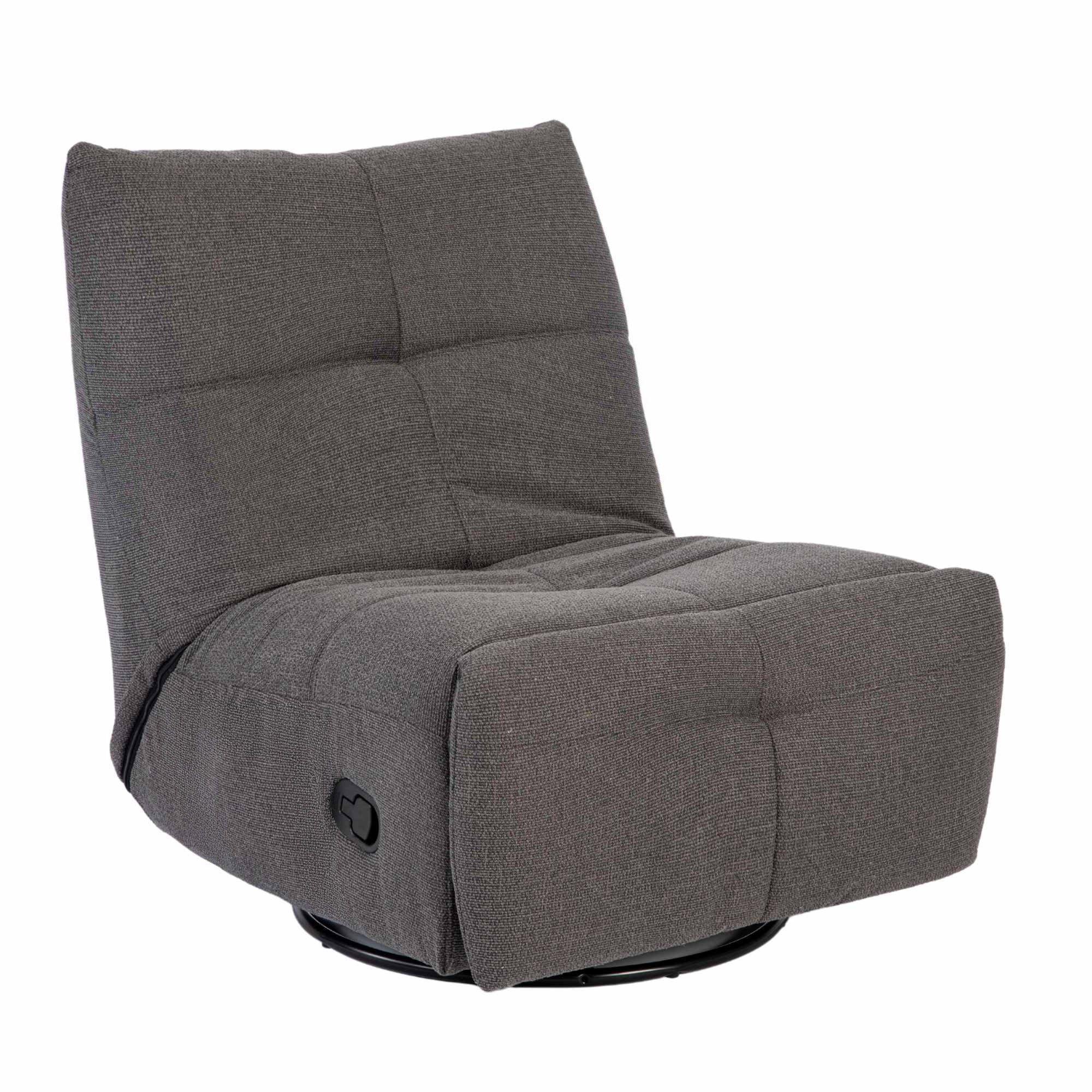 Starfurn fauteuil Lazy – grijs – 103x82x96cm