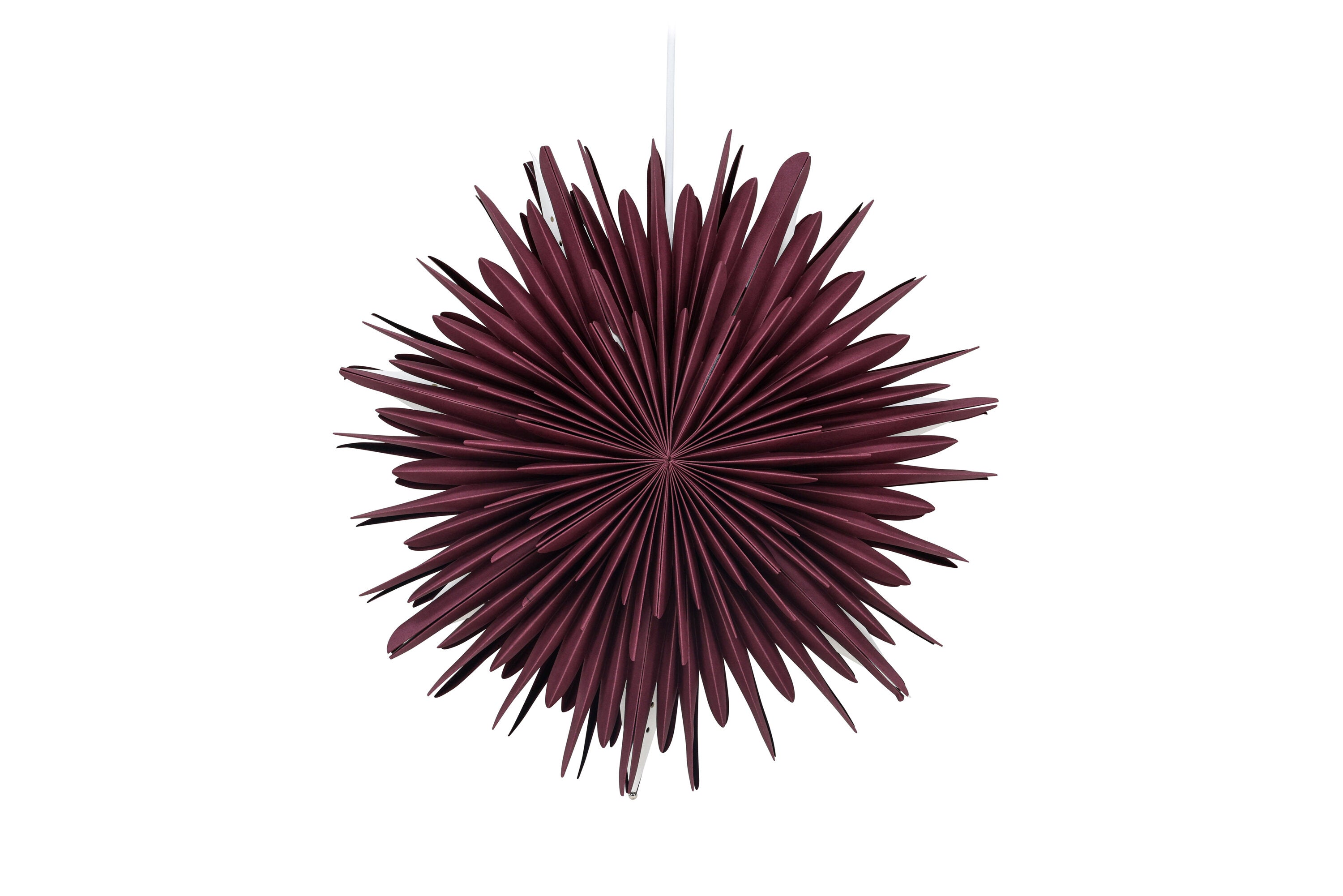 Rebellenclub Hanglamp Osaga – Donkerrood