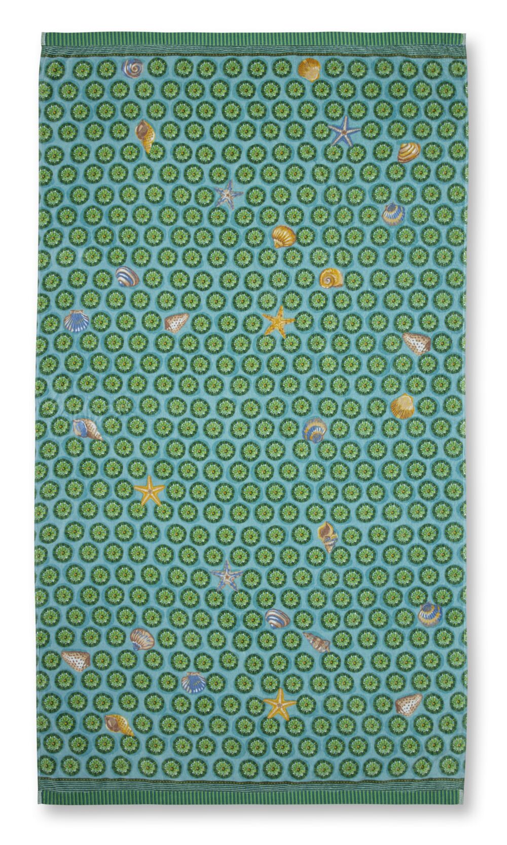 Pip Studio Strandlaken Sea Dots – 100 x 180 cm – Groen
