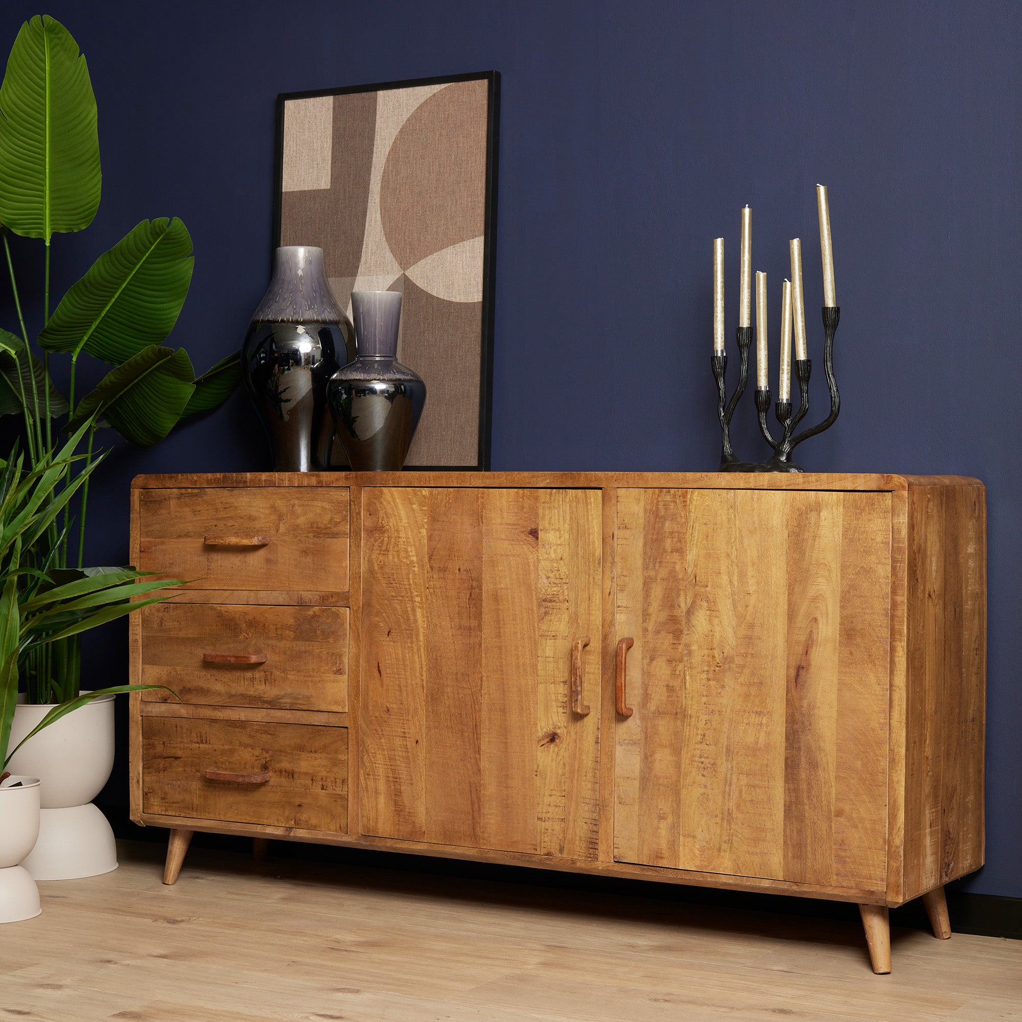 Starfurn dressoir Omaha – bruin – 45x180x55cm