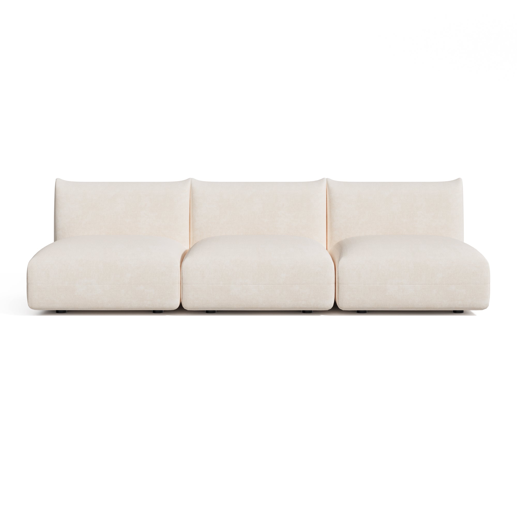 Sia Home – NOOMA – Chenille fluweel – Crème – 291cm