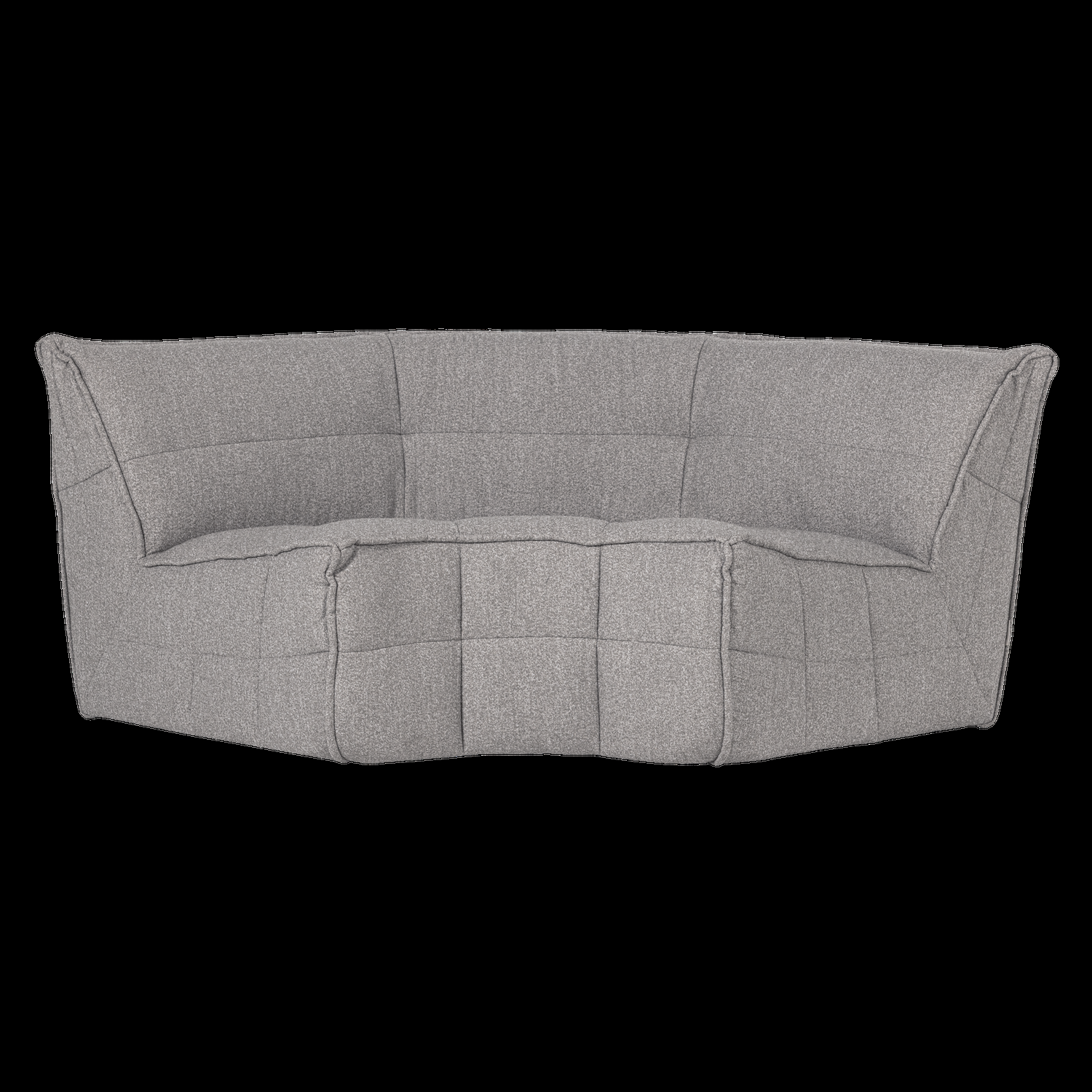 vtwonen hoekelement Cluster – Bouclé – Warm Grijs – 81x205x93