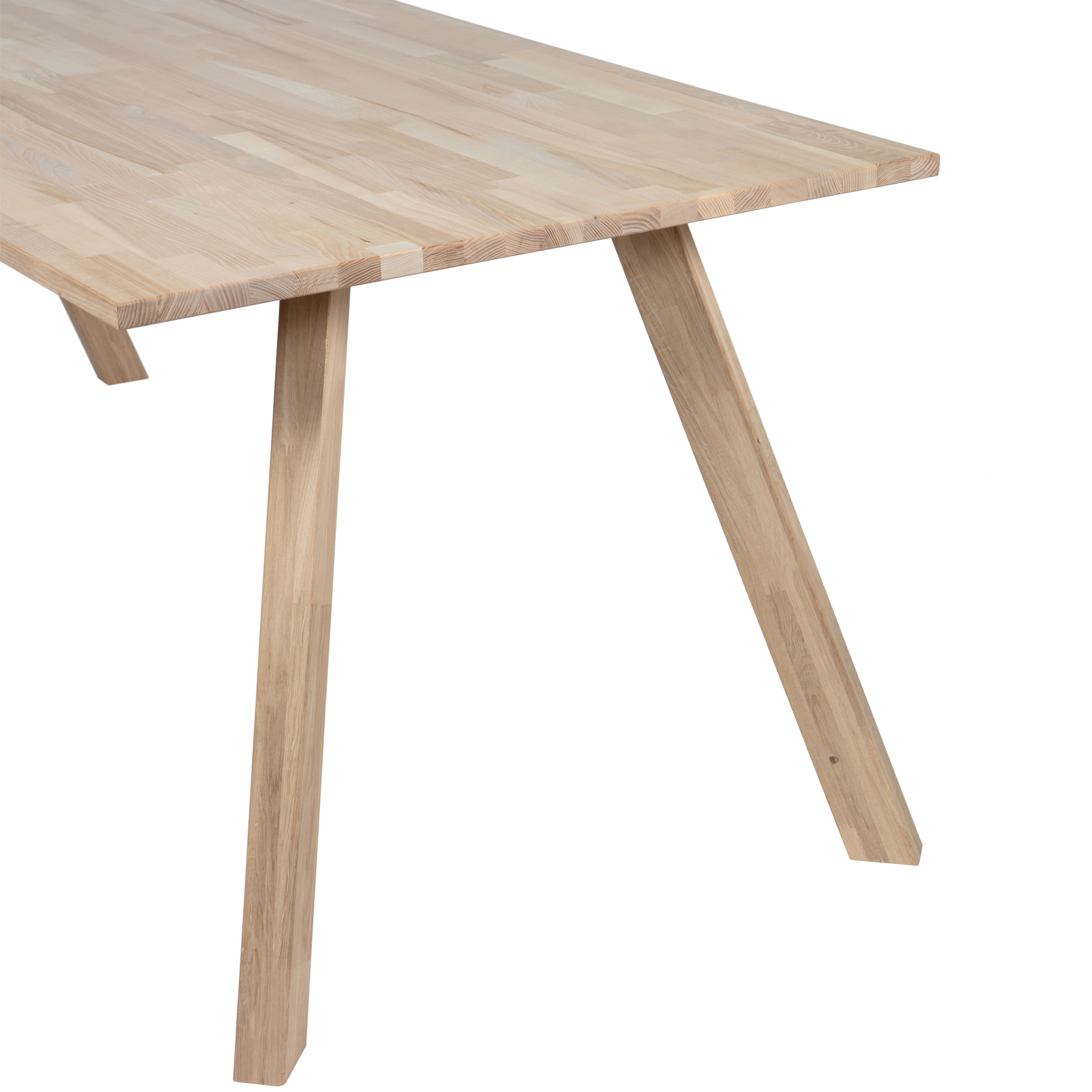 WOOOD tafelblad incl. 3-standen poot vierkant Tablo – Eiken – 180x90cm