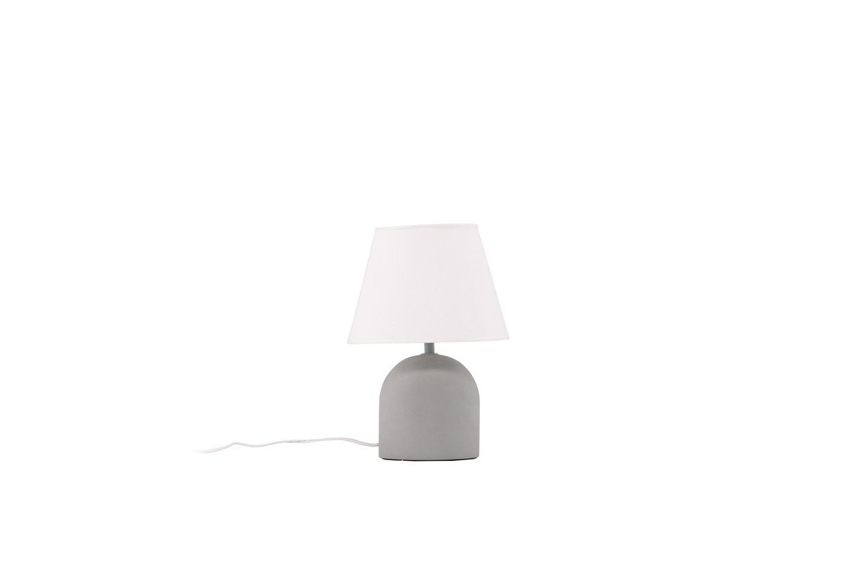 Rebellenclub Tafellamp Boda – grijs – Ø 25 cm