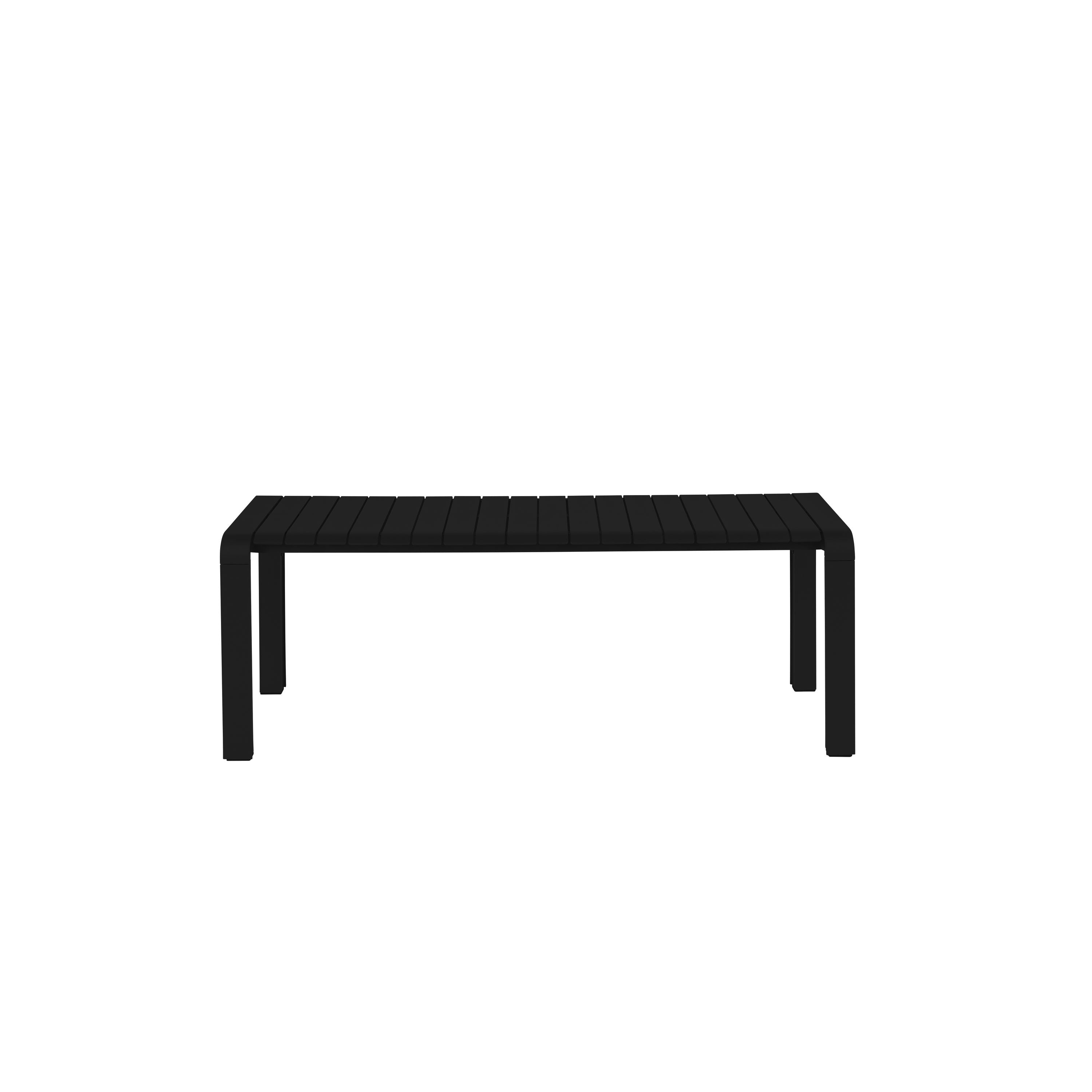 Zuiver Vondel Tuinbank 129,5×45 cm Zwart