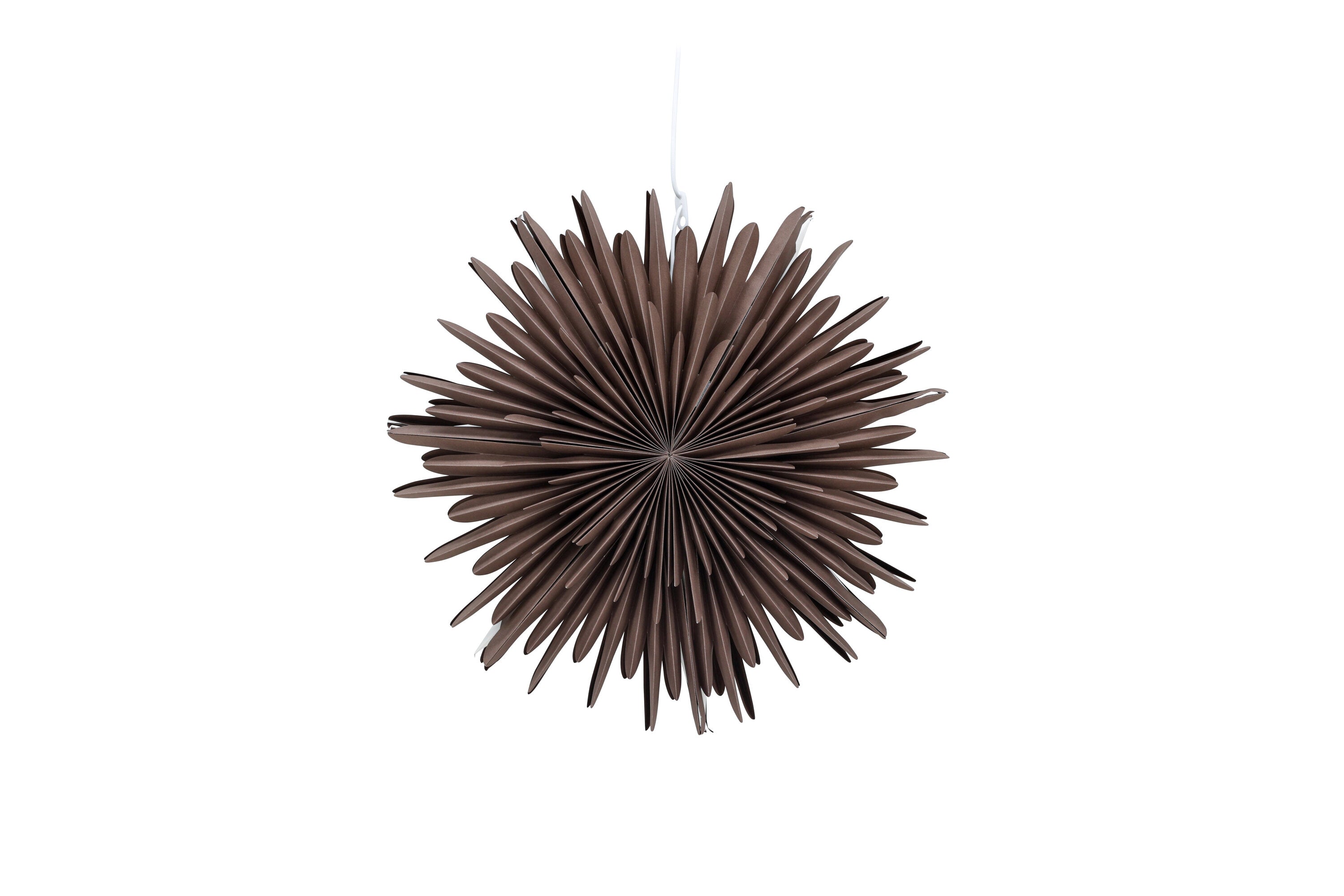 Rebellenclub Hanglamp Osaga – greige – Ø 60 cm
