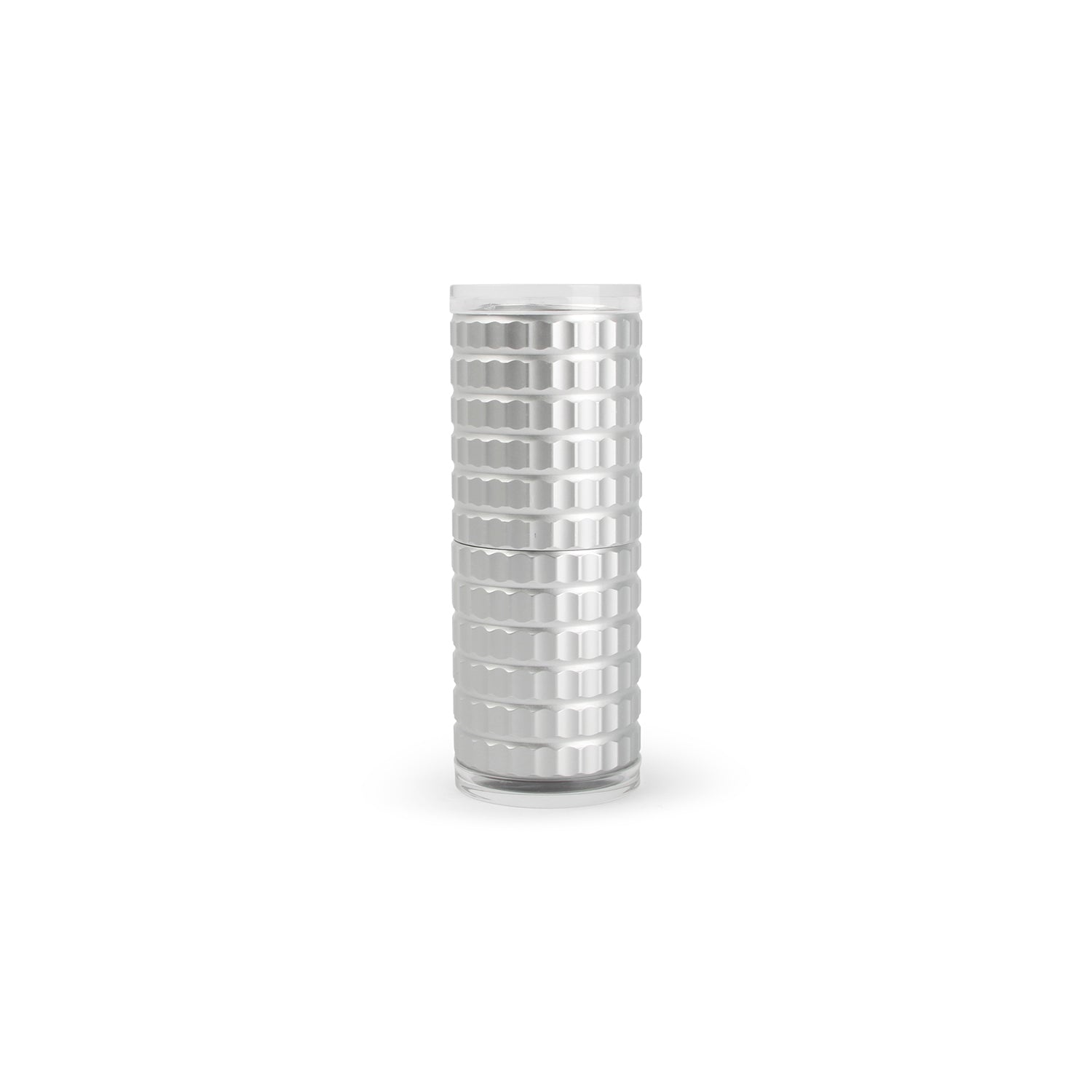 S|P Collection – Peper/zoutmolen H12,5cm geribbeld zilver Savor
