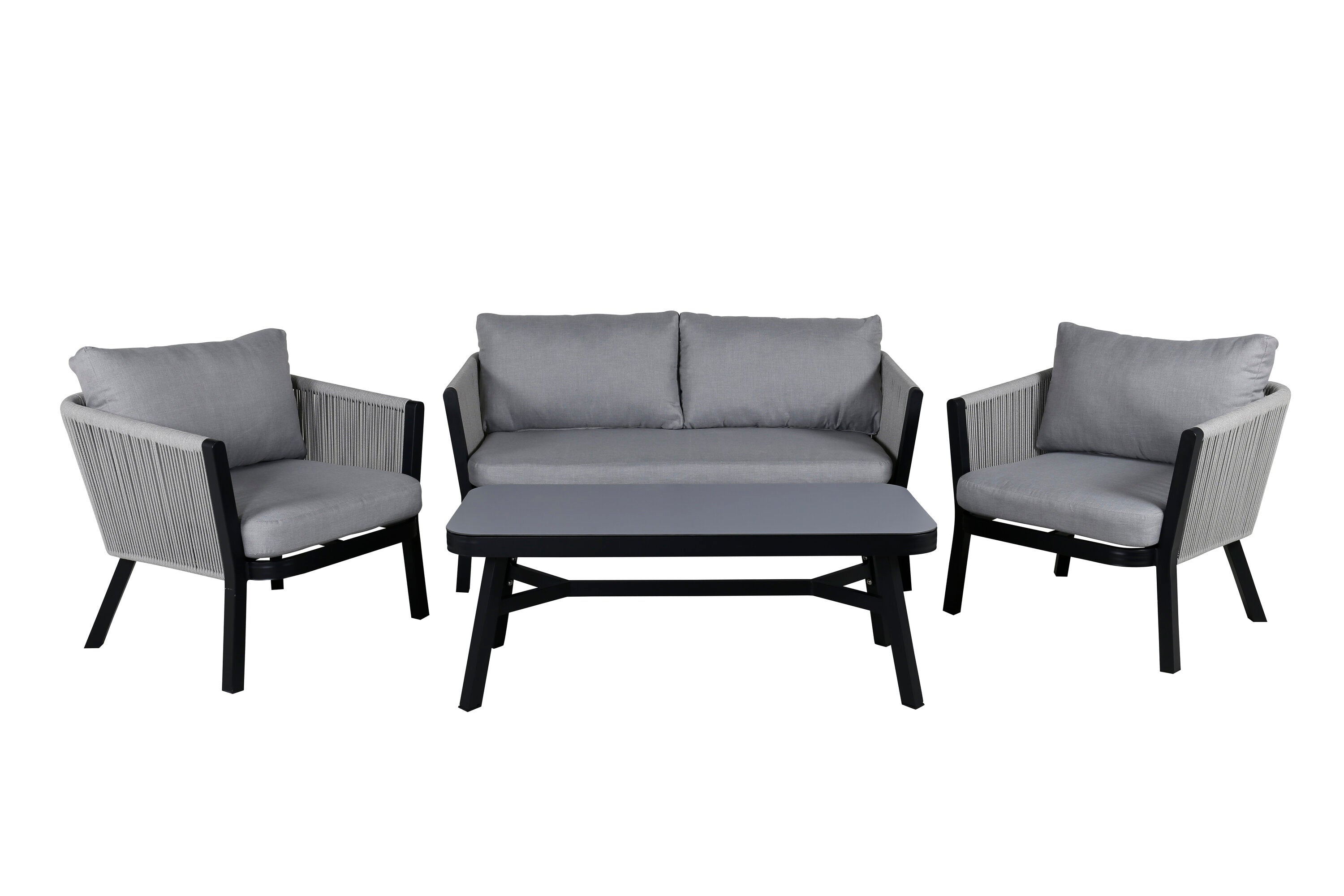 Rebellenclub Loungeset Amary – Zwart