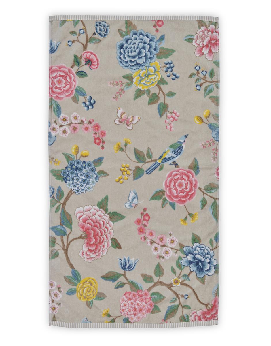 Pip Studio handdoek Good Evening – 55×100 cm – khaki